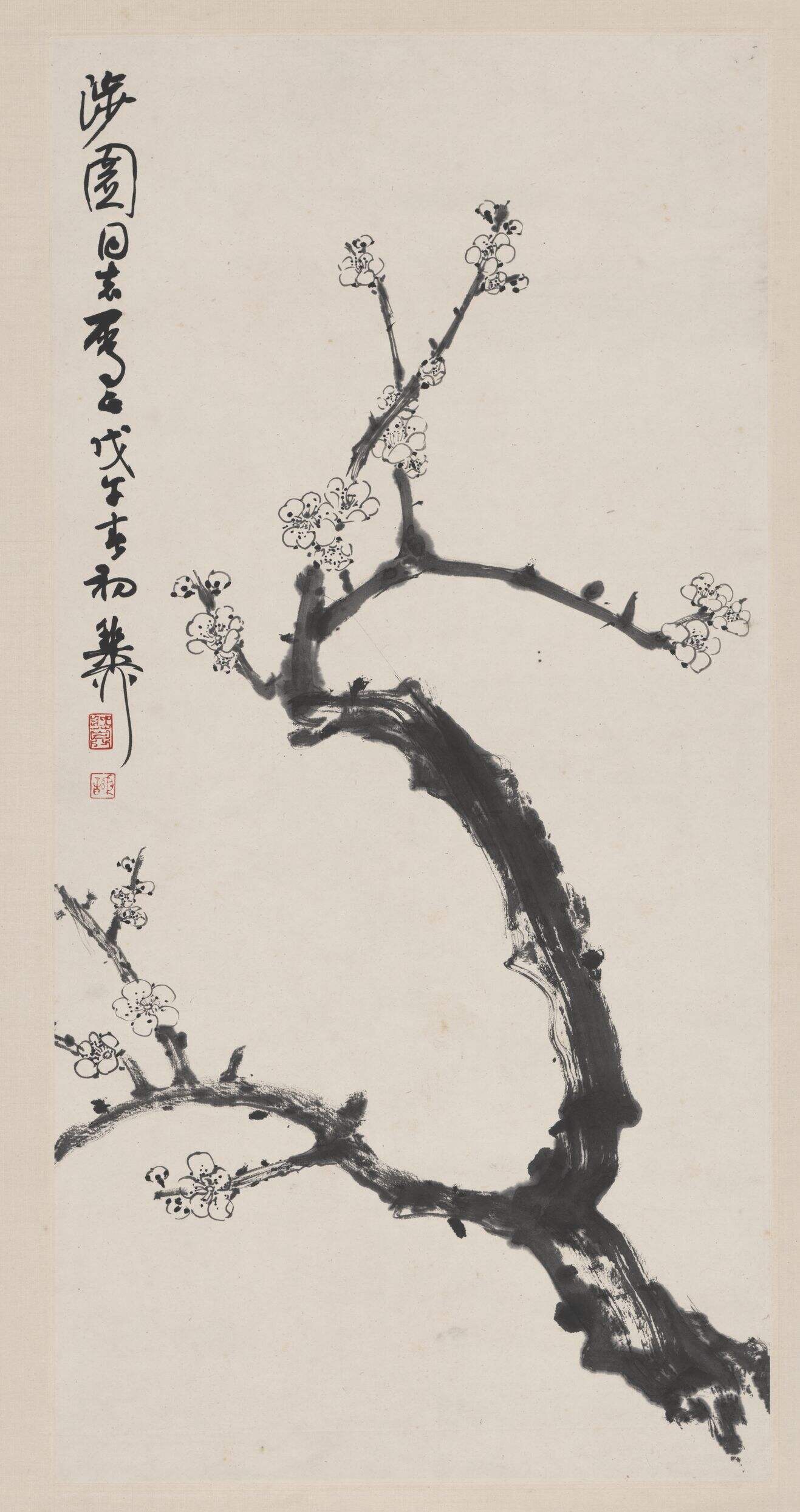 墨梅图轴缩略图