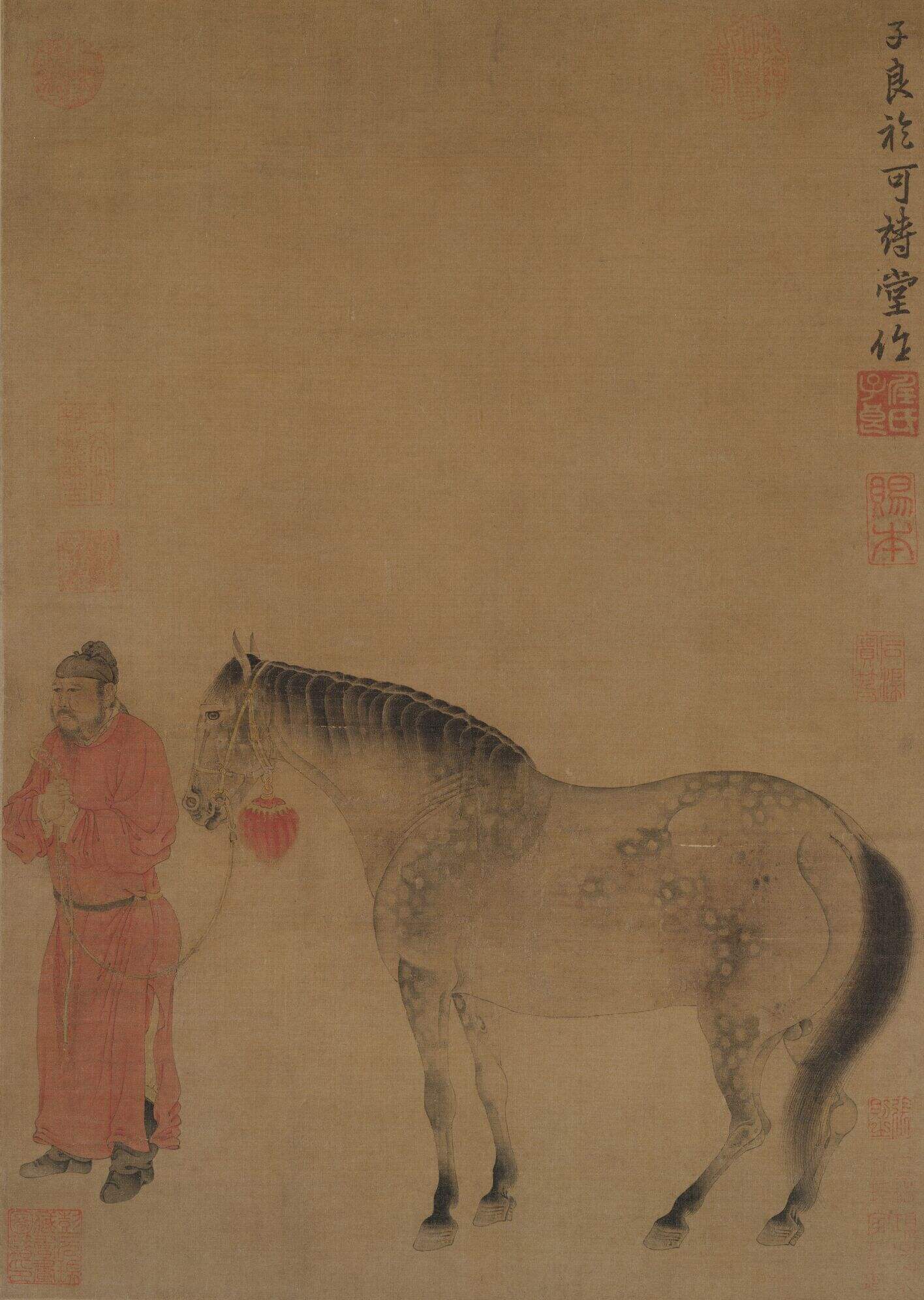 人马图轴缩略图