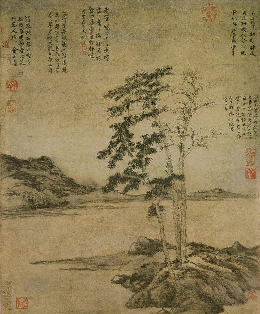 疏林图轴缩略图