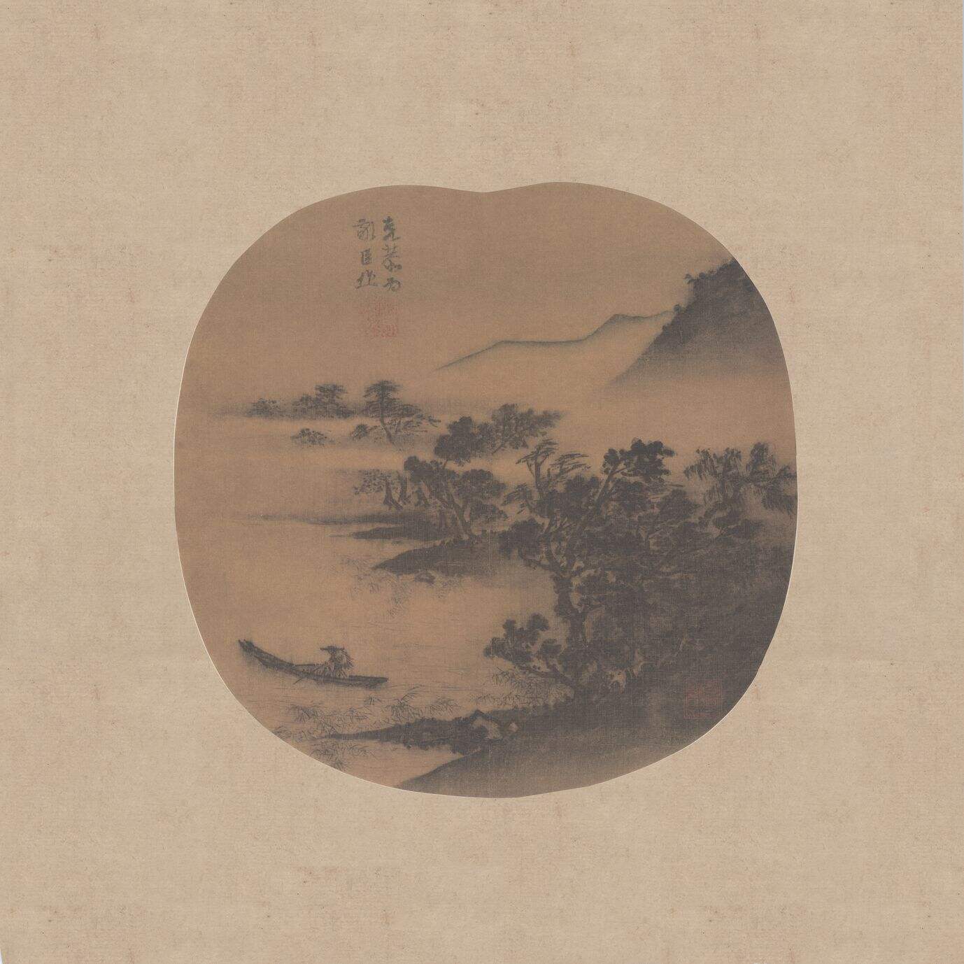 夏山过雨图缩略图