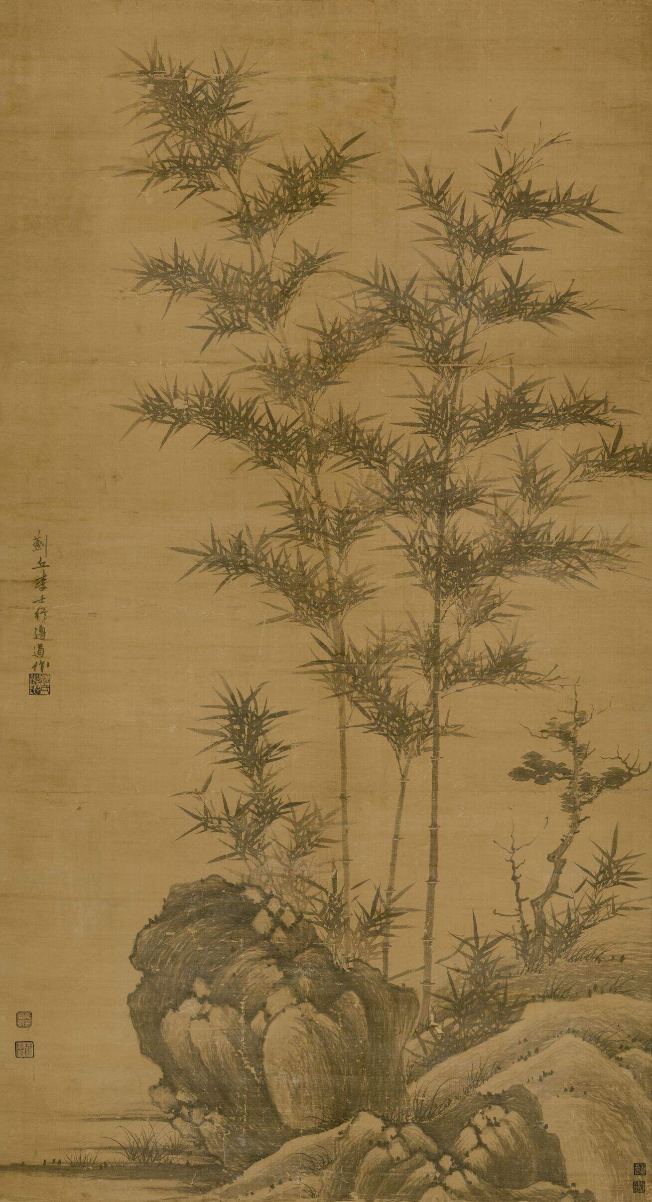 竹石图缩略图