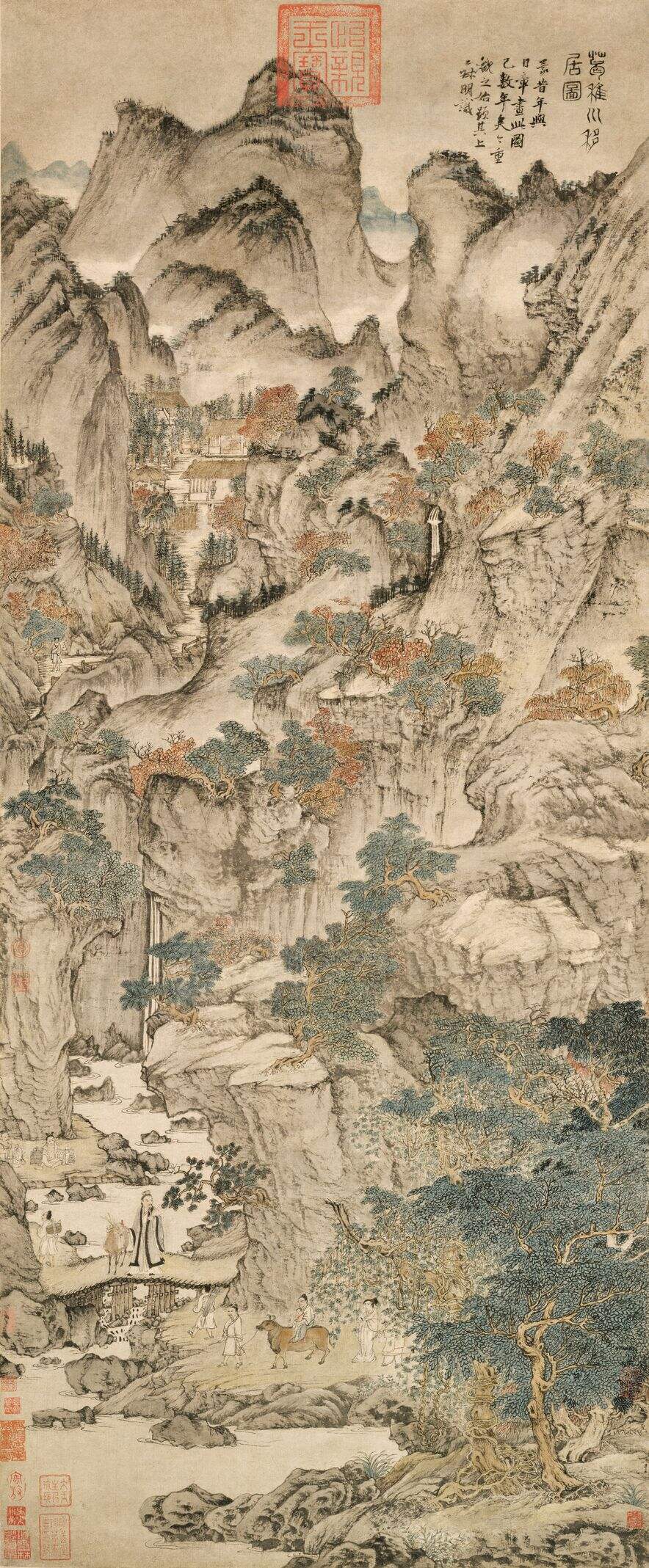 葛稚川移居图缩略图