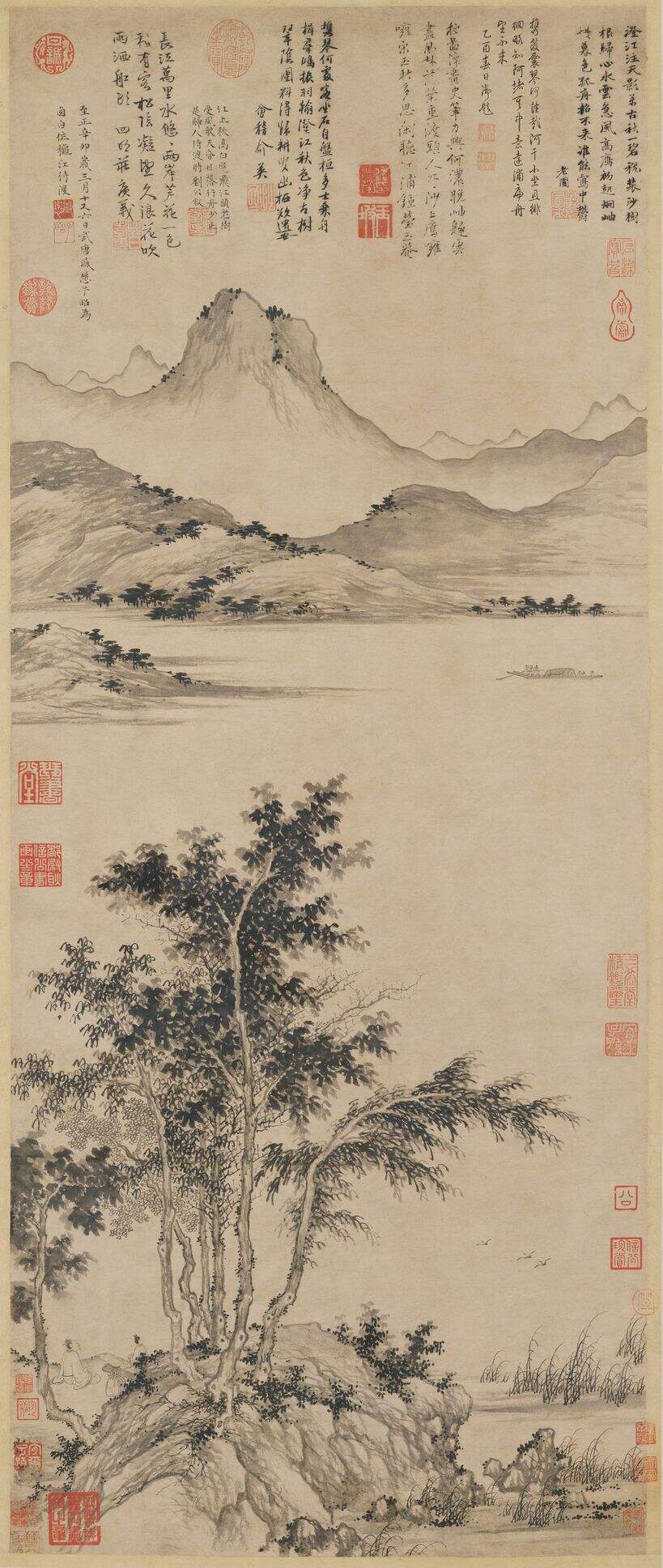 秋江待渡图缩略图