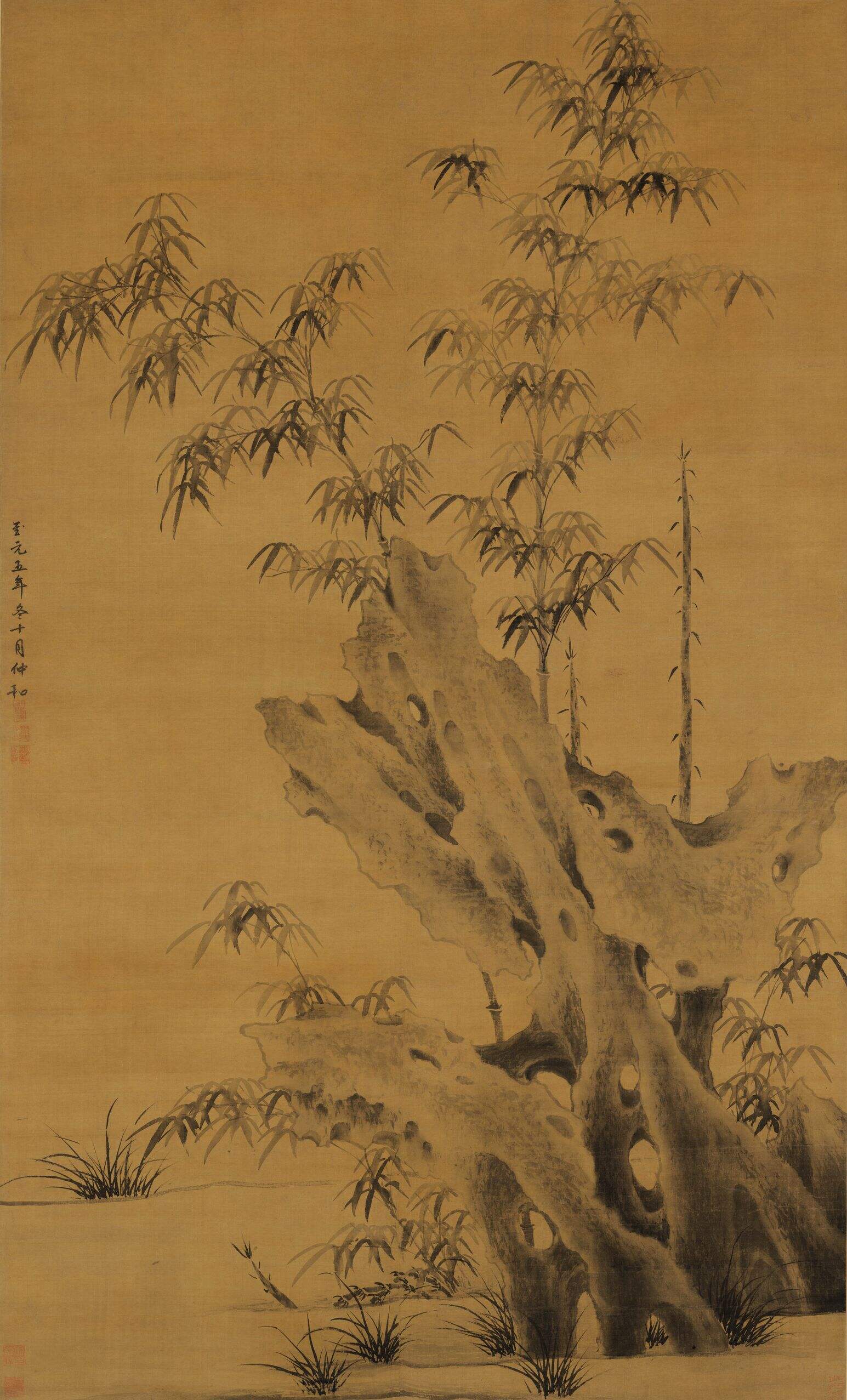 竹石图缩略图