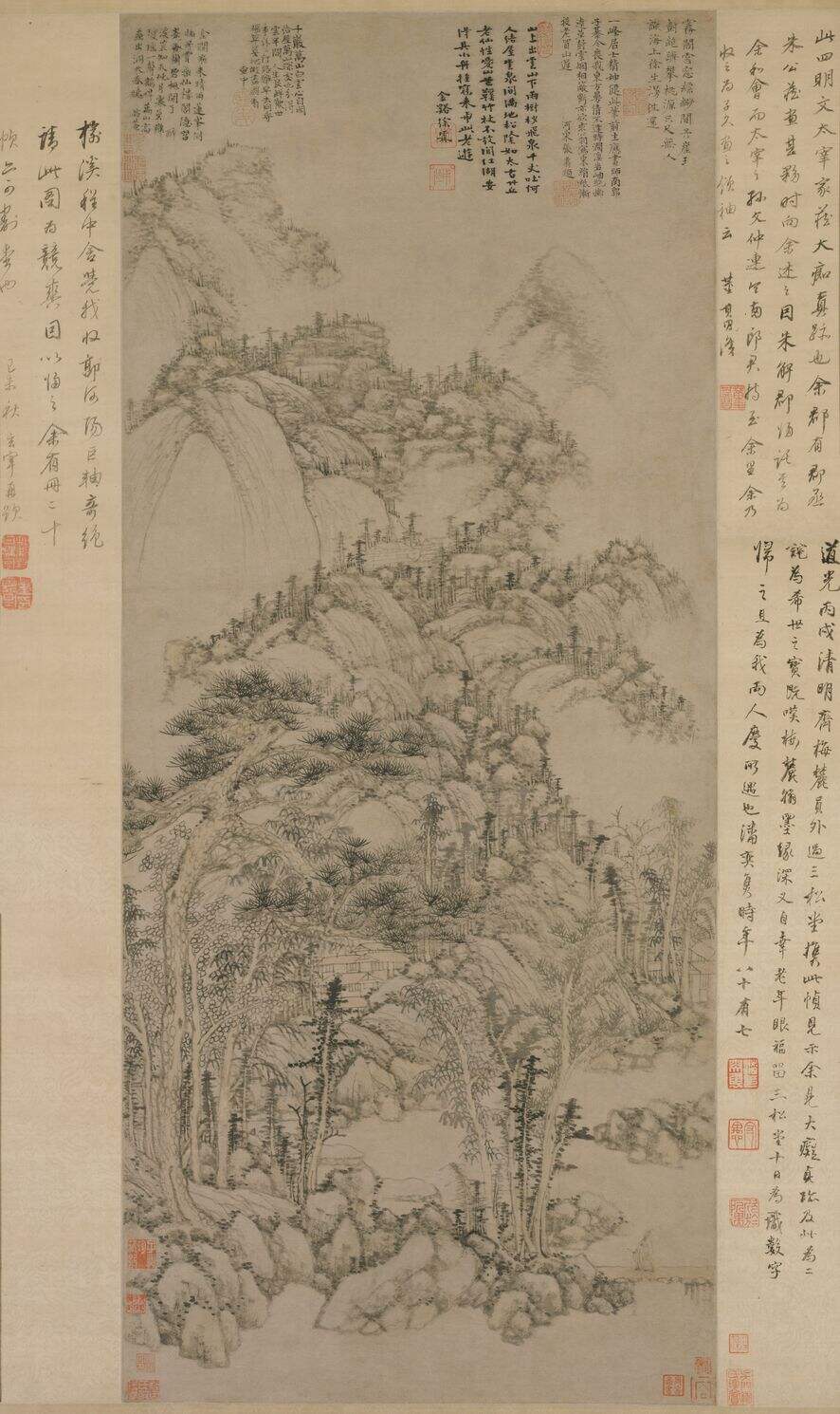 丹崖玉树图缩略图