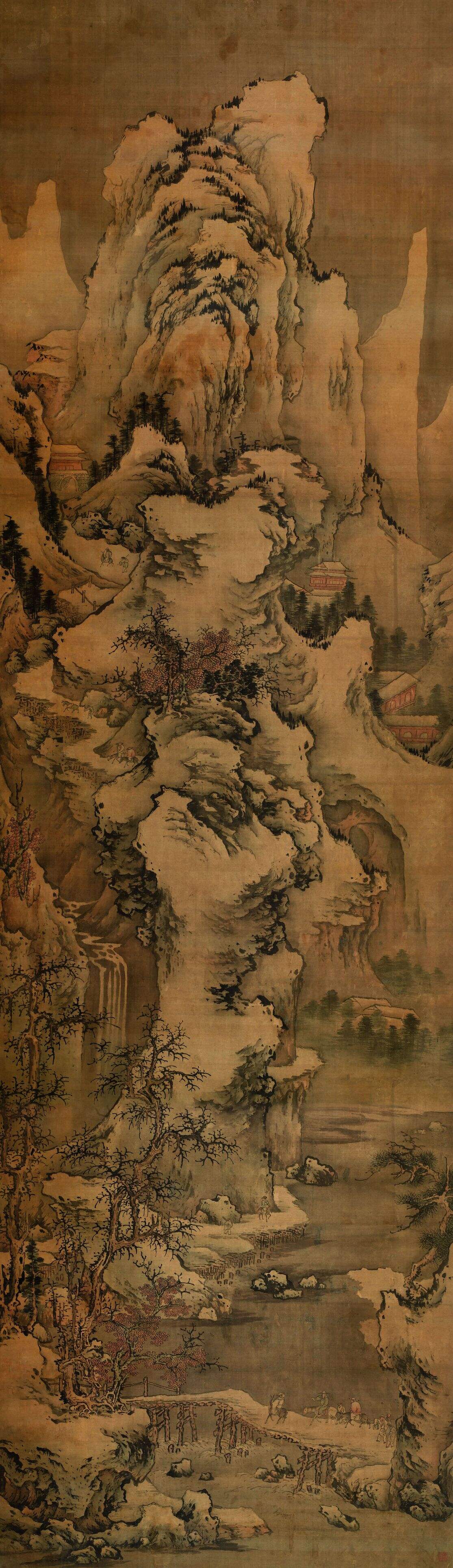溪山行旅图缩略图