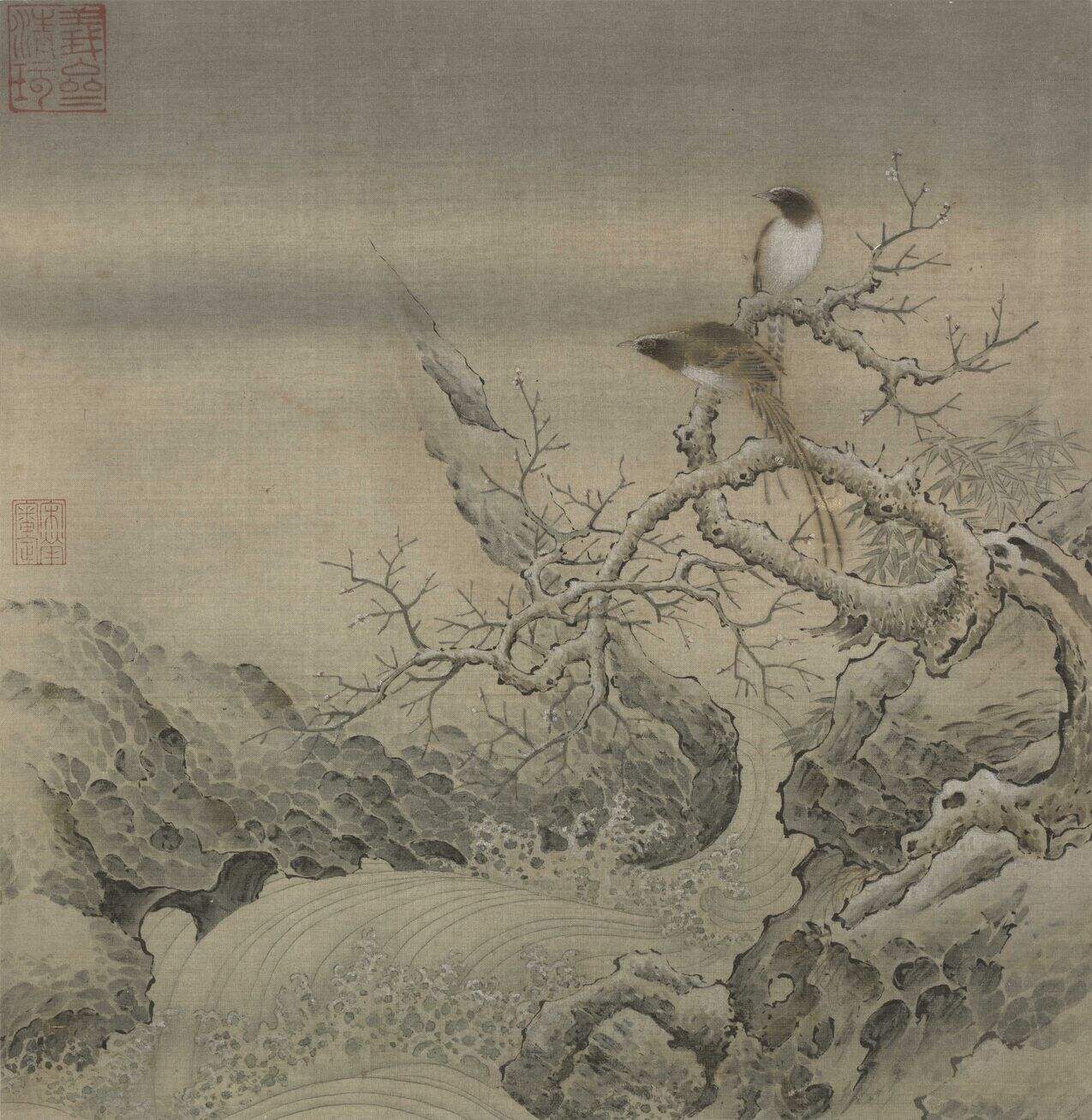 霜柯竹涧图缩略图