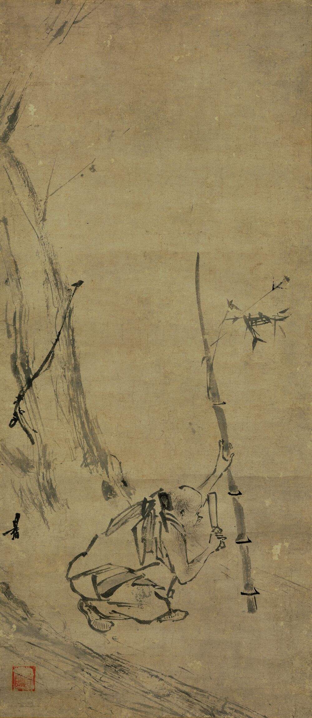 六祖截竹图缩略图