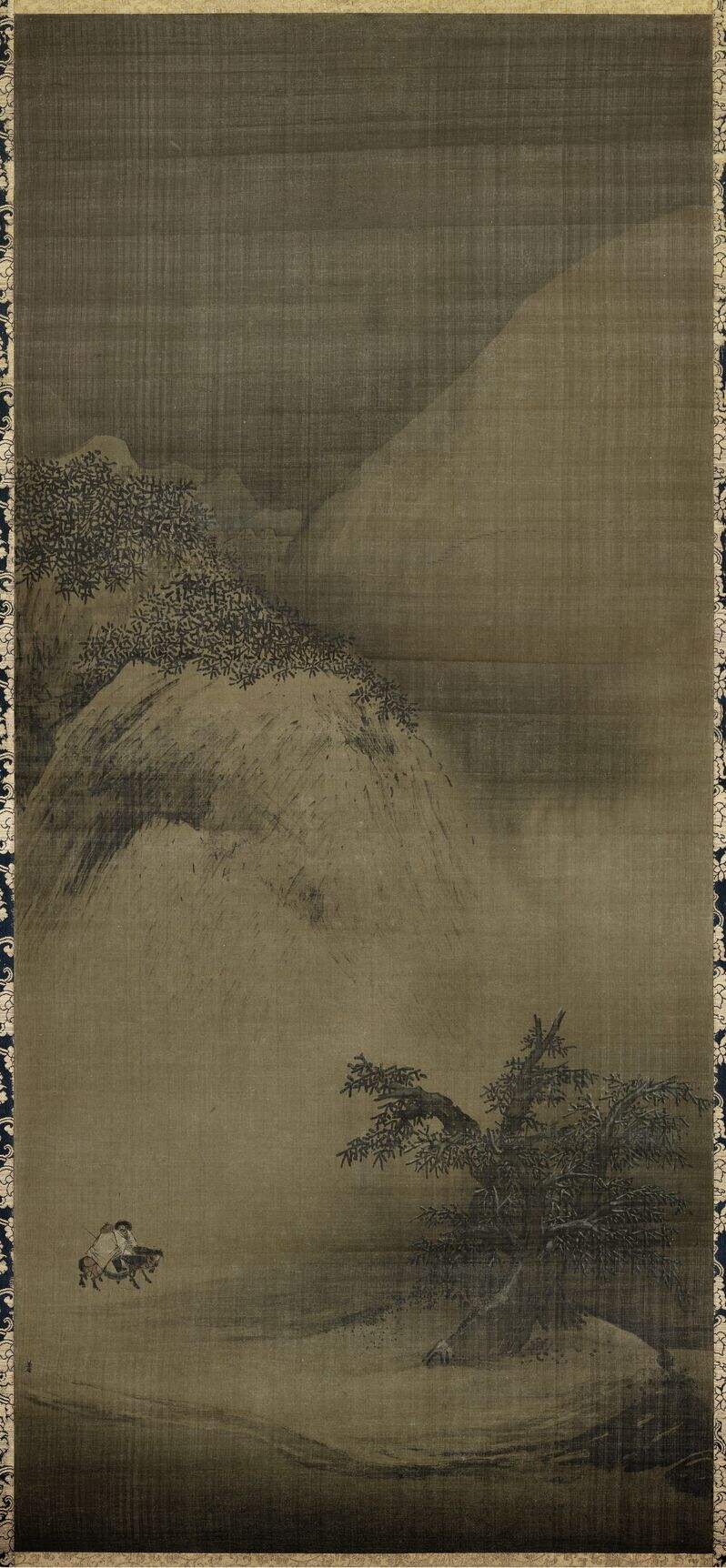 雪景山水图缩略图