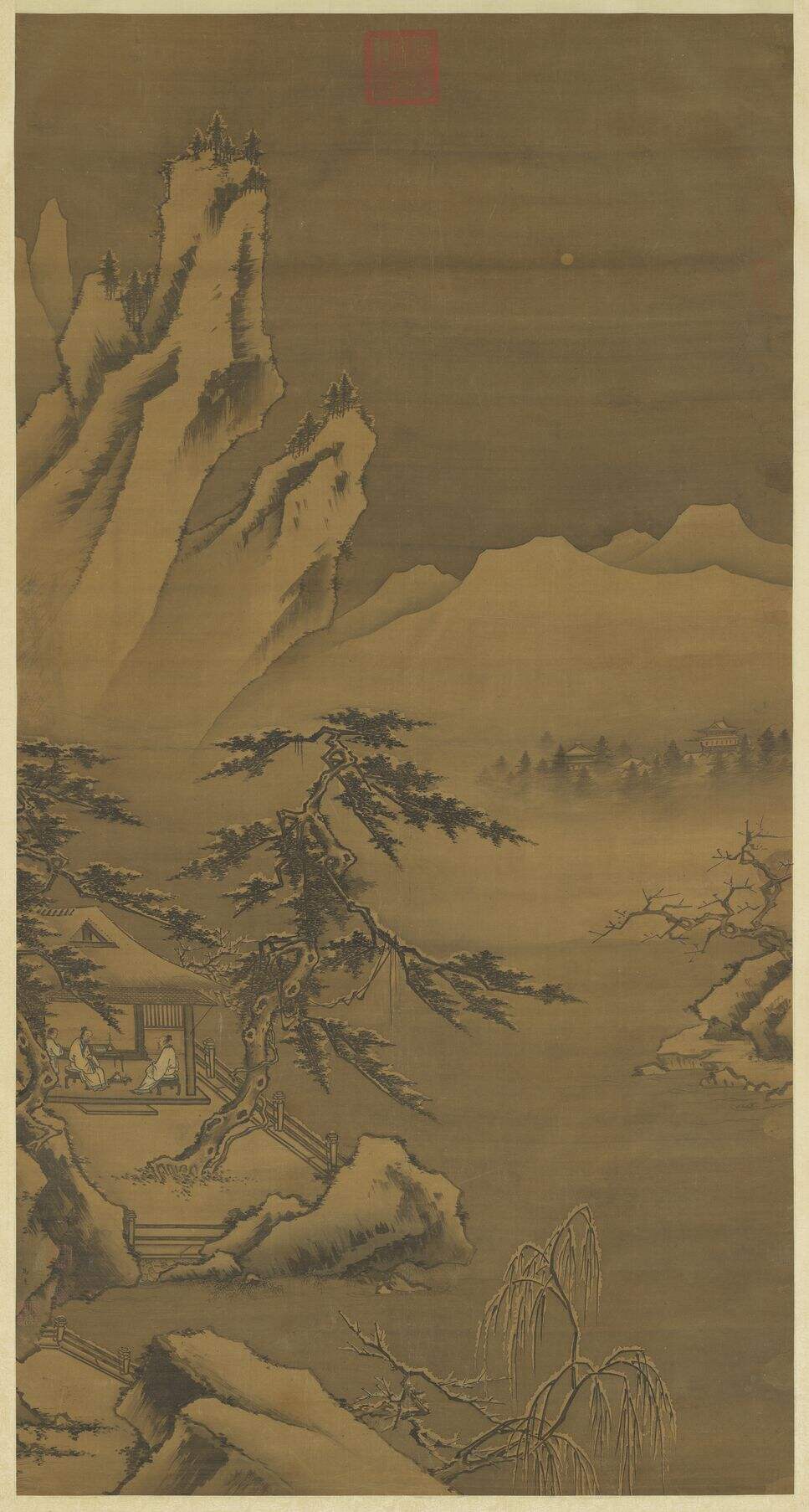 寒岩积雪图缩略图