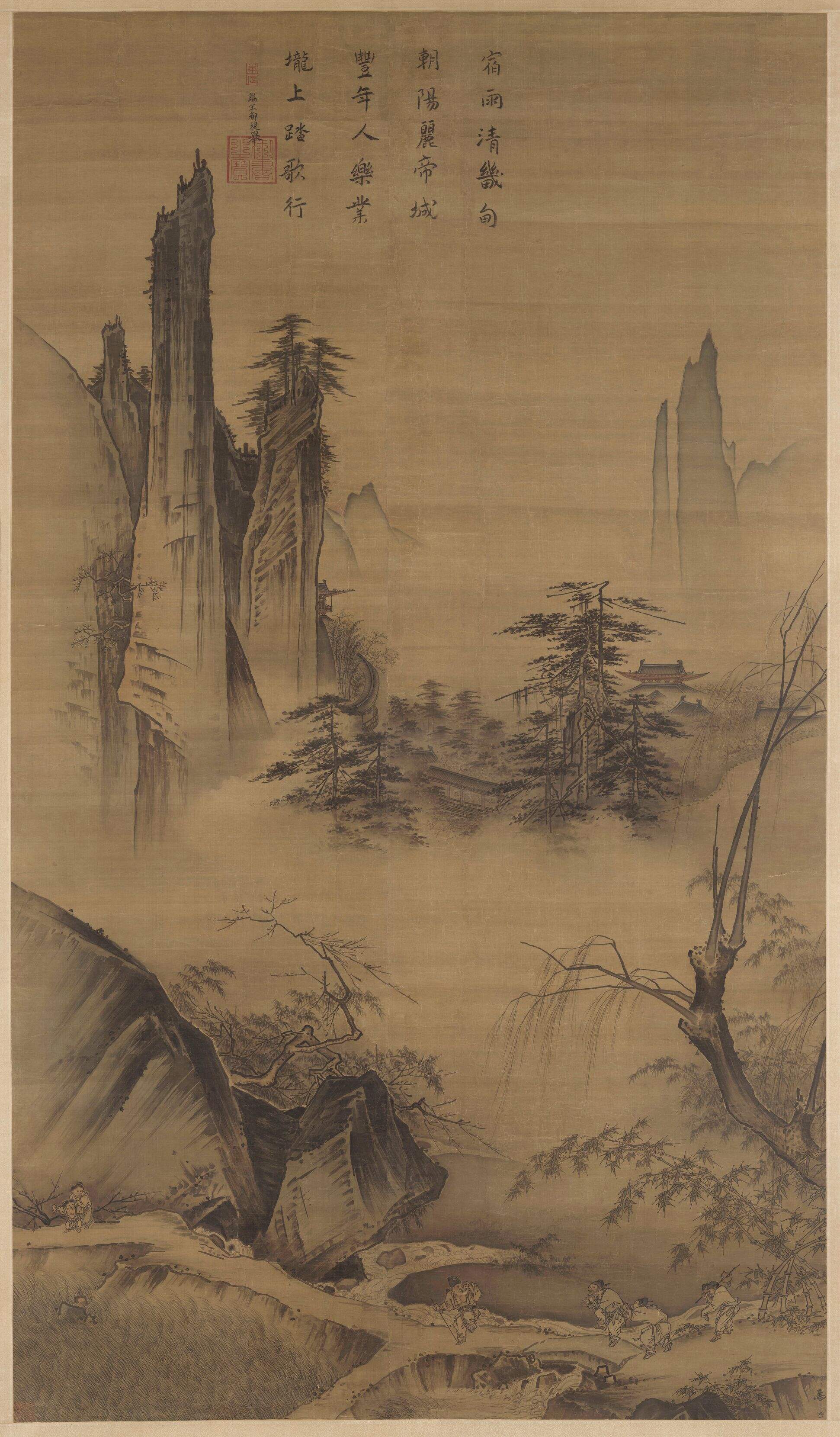 踏歌图缩略图