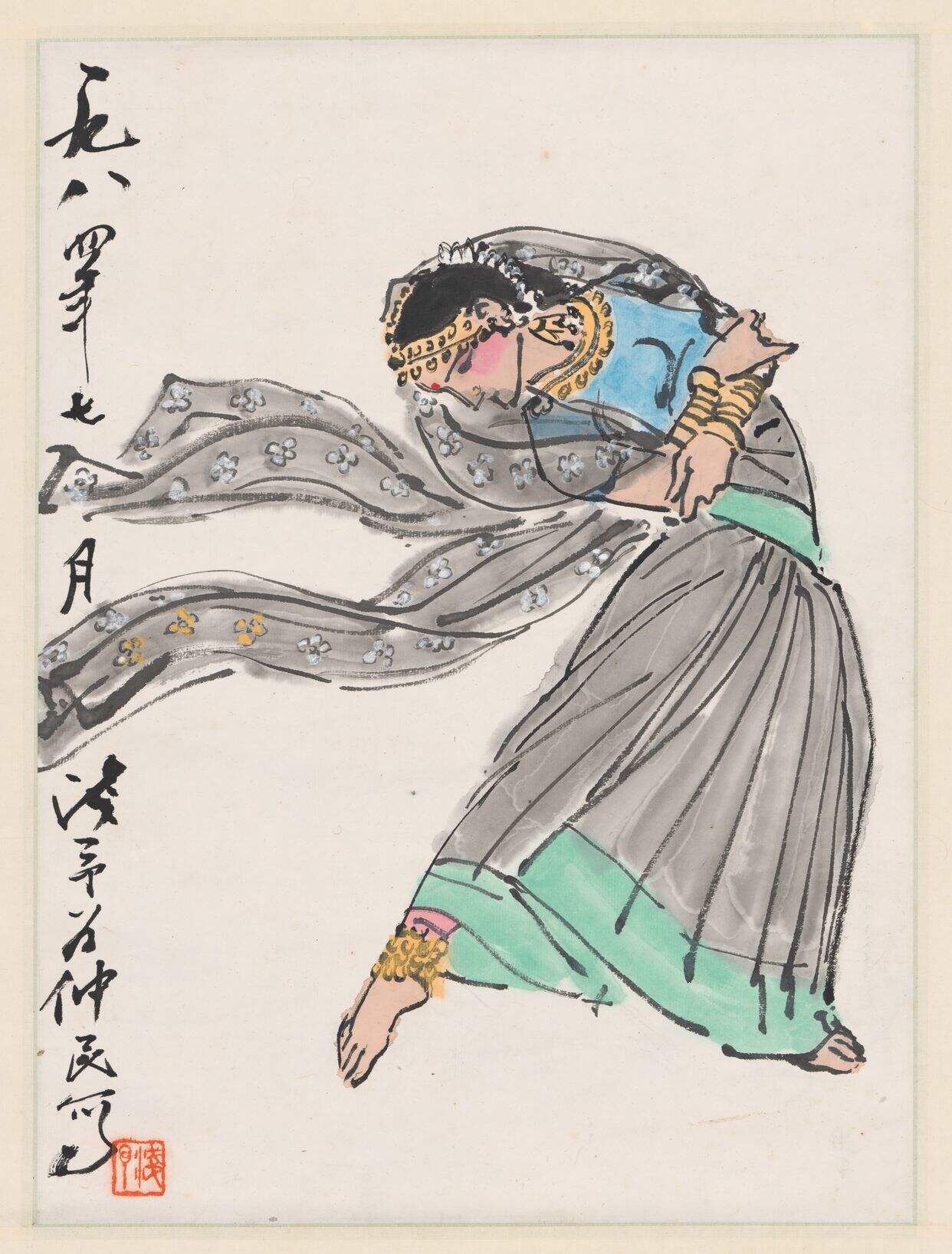 少女图轴缩略图