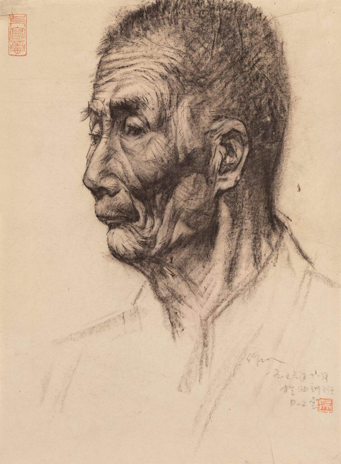 人像素描缩略图