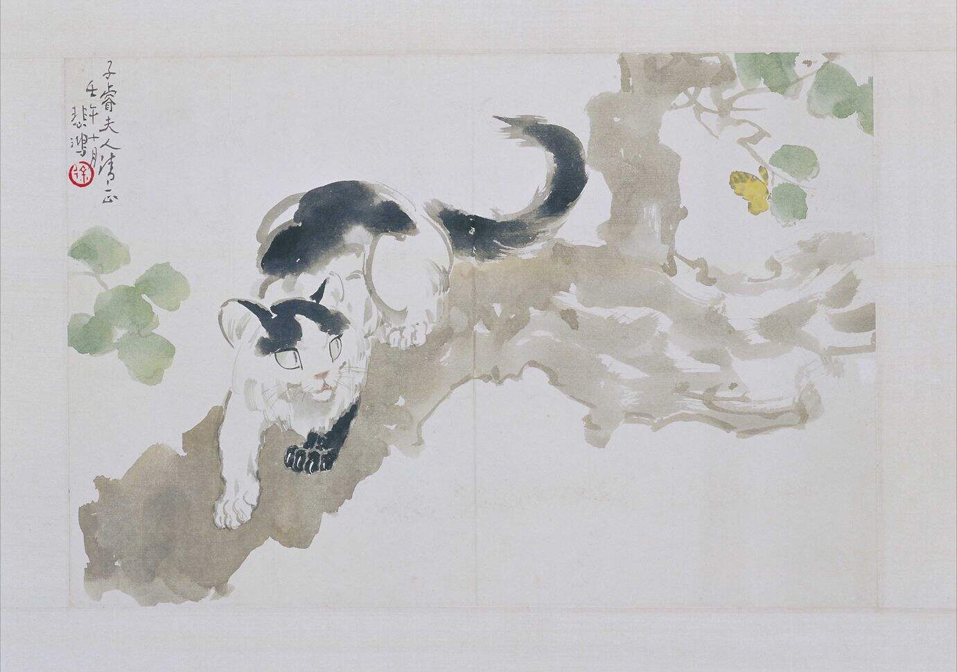 枫叶狸奴图缩略图