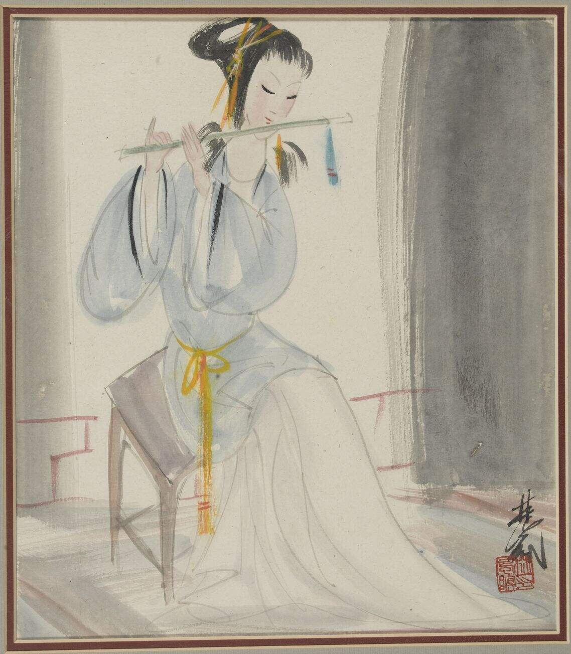 仕女图缩略图