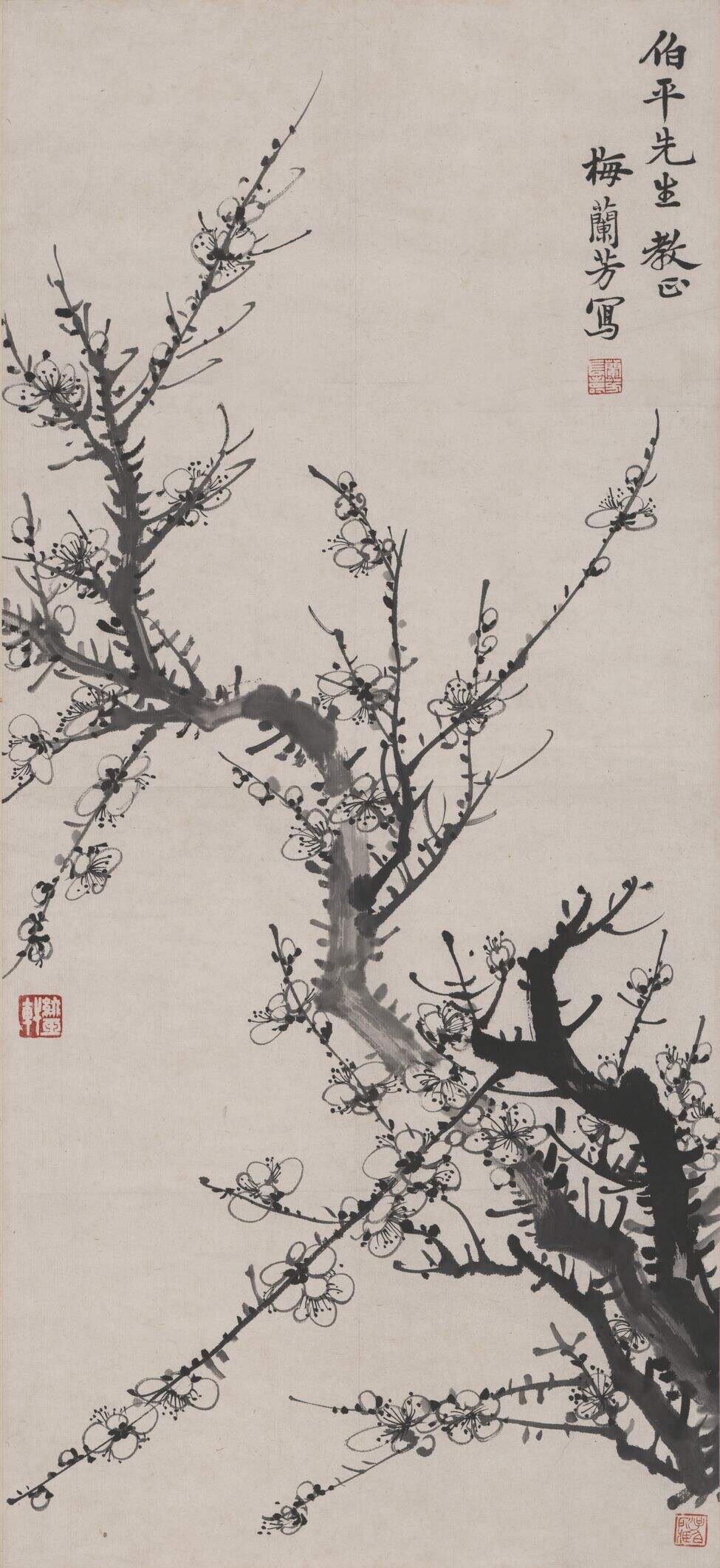 墨梅图轴缩略图