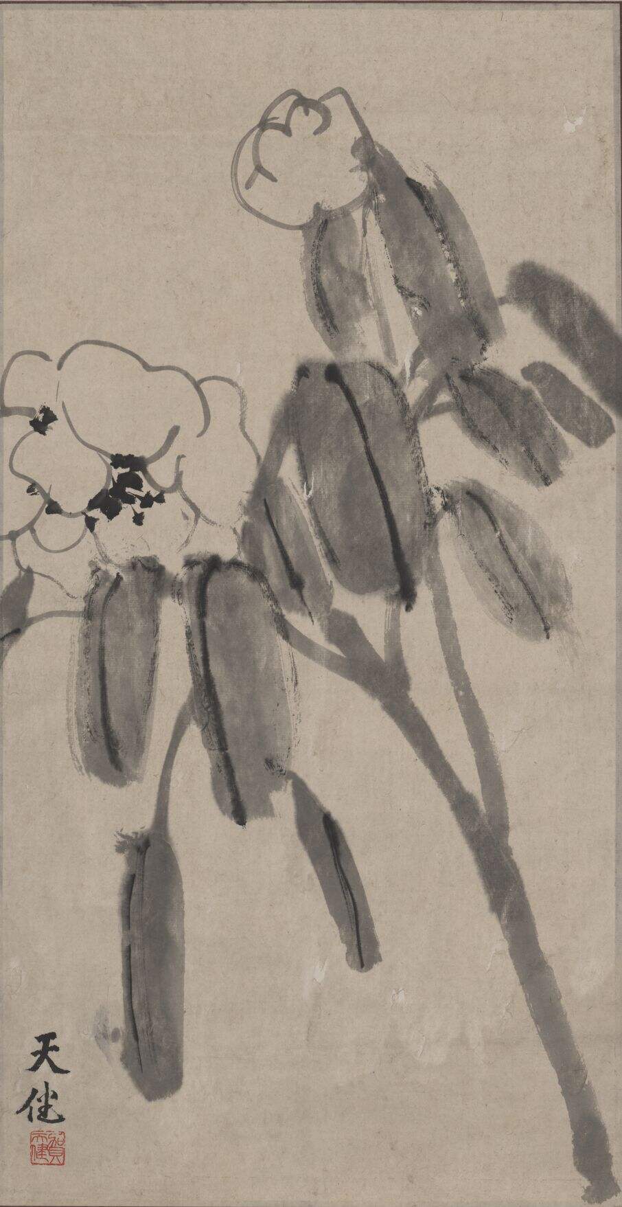 牡丹图轴缩略图