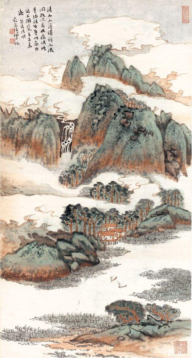 青绿山水图缩略图