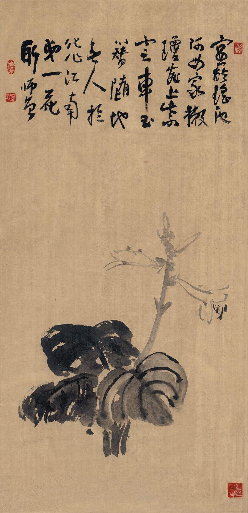 墨笔玉簪缩略图