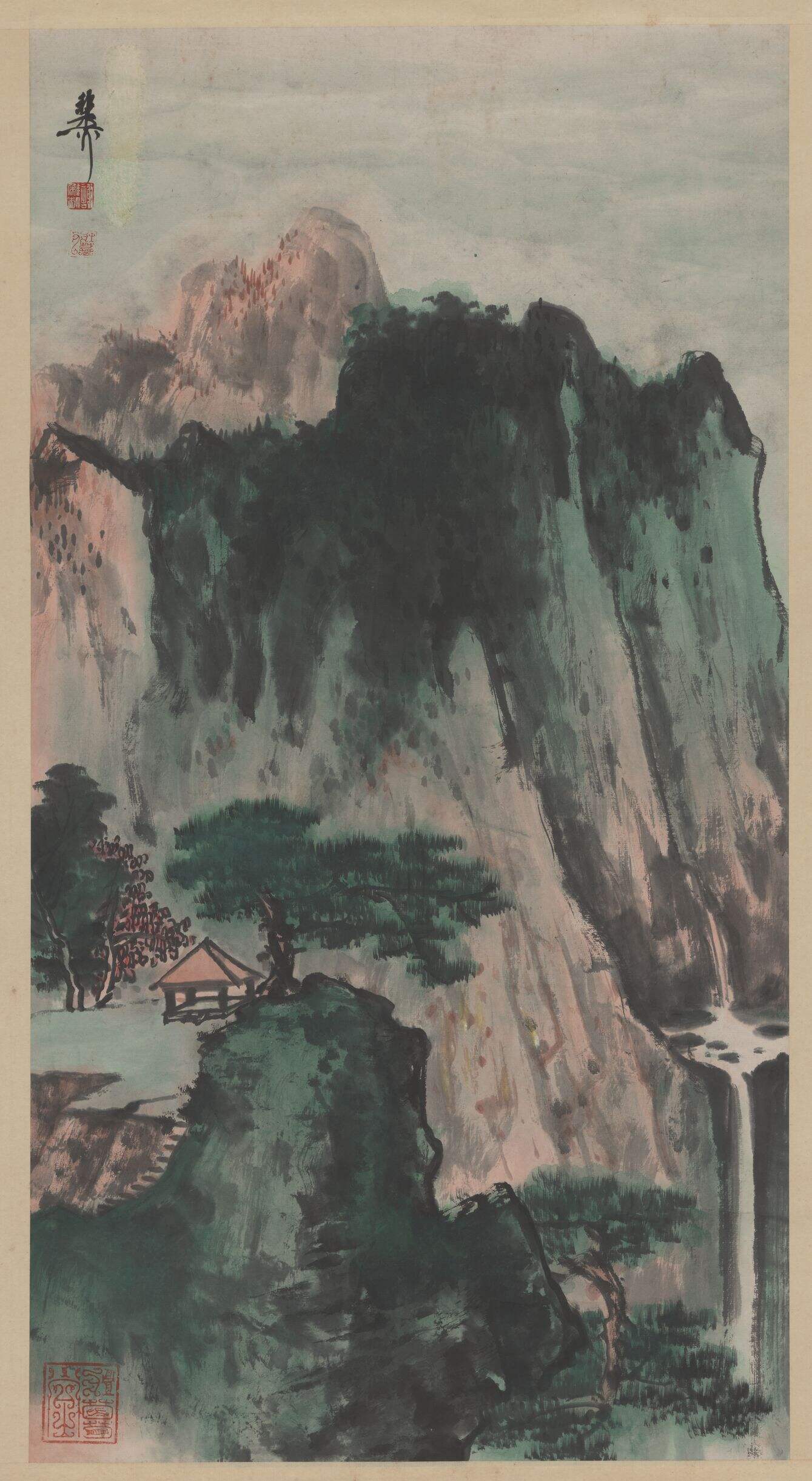 山水图轴缩略图