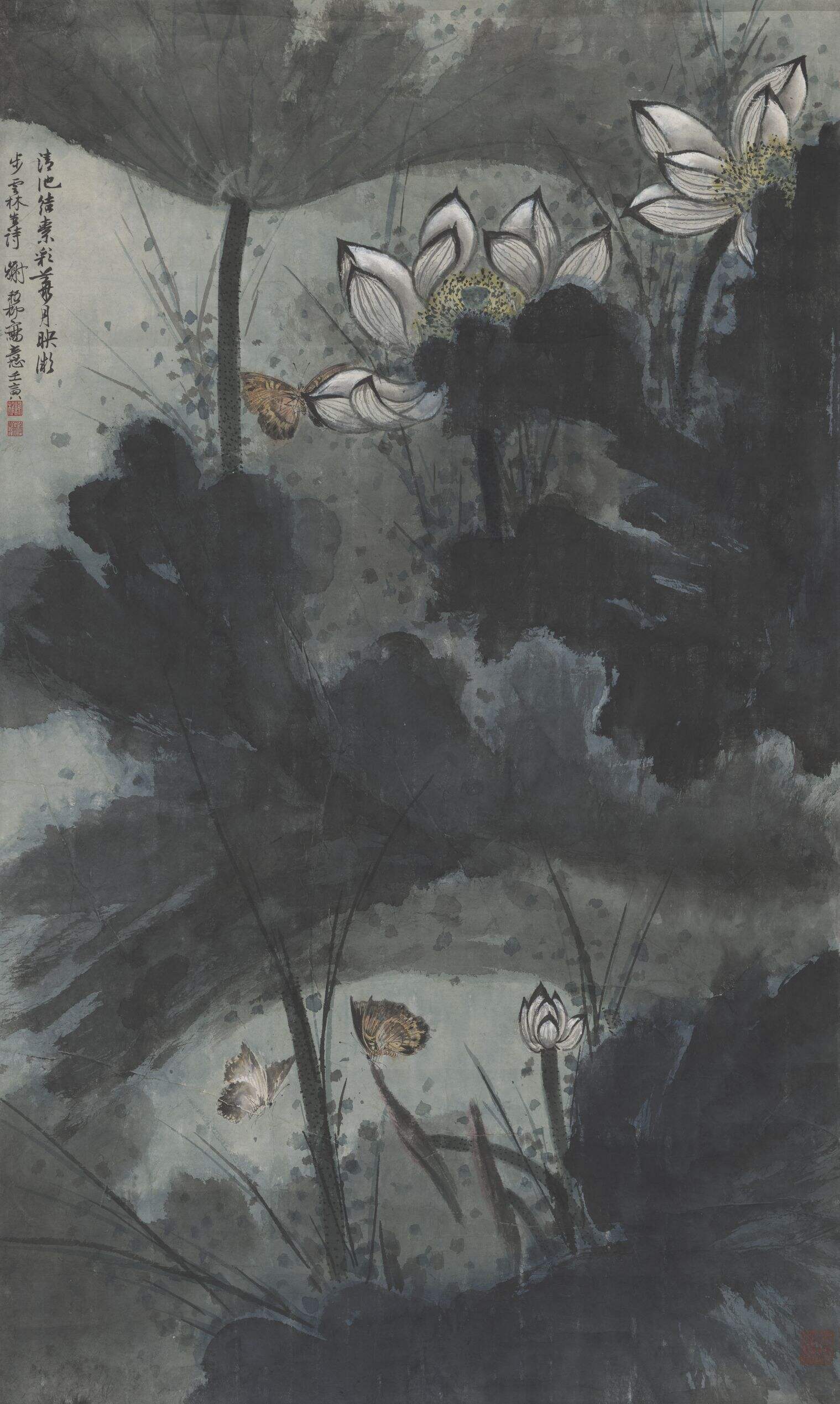 泼墨荷花图轴缩略图