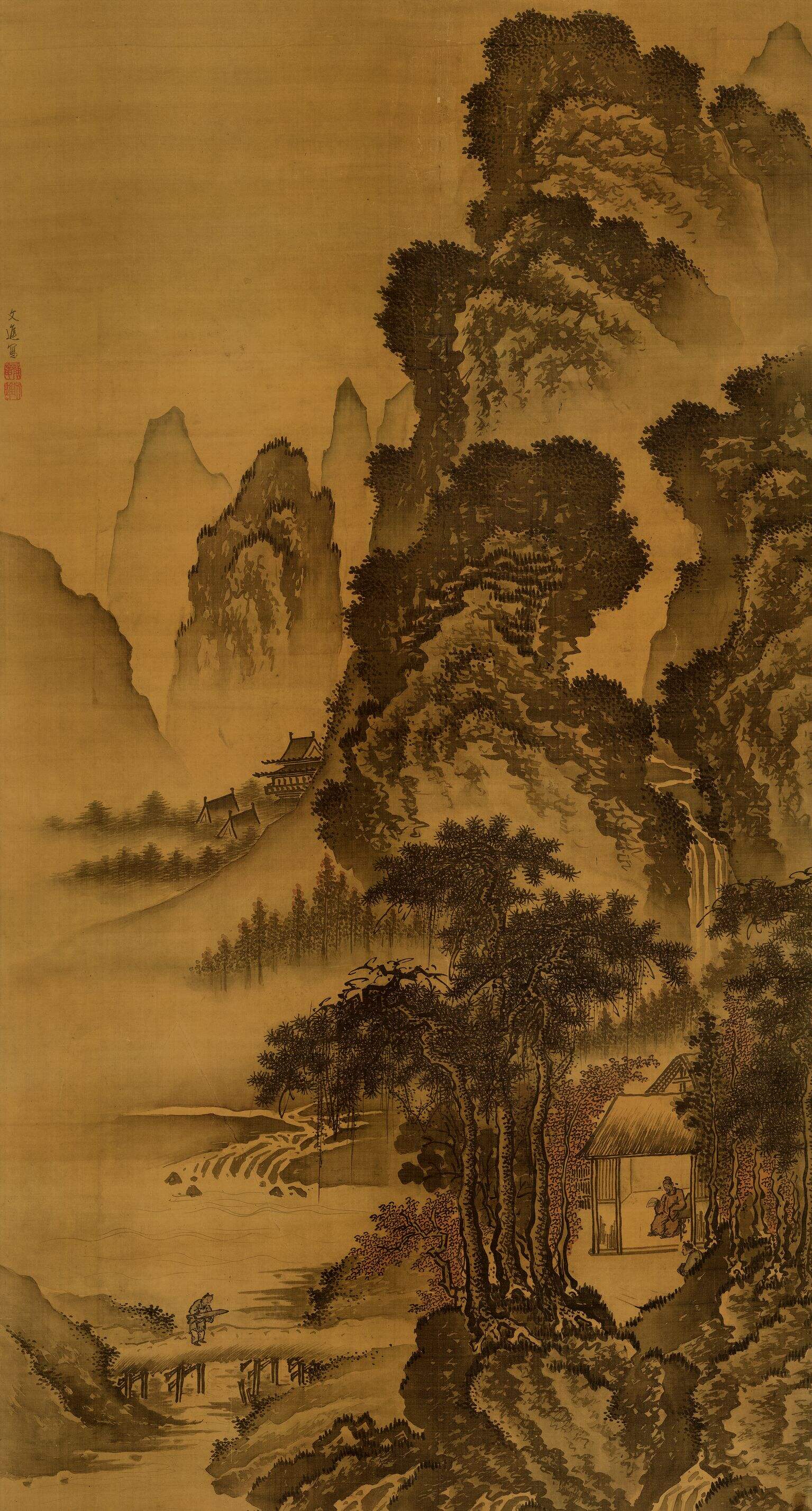 溪堂诗意图缩略图