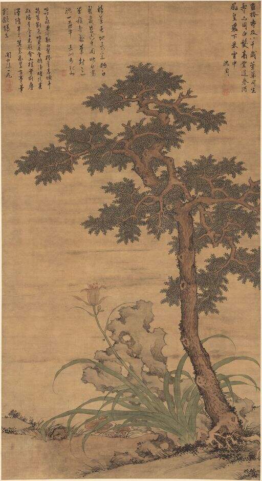 椿萱图缩略图