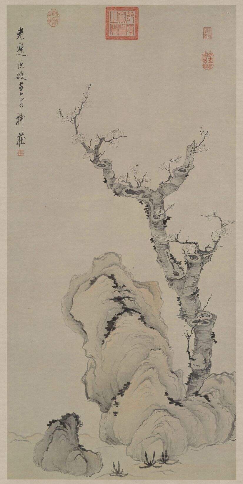 梅石图缩略图
