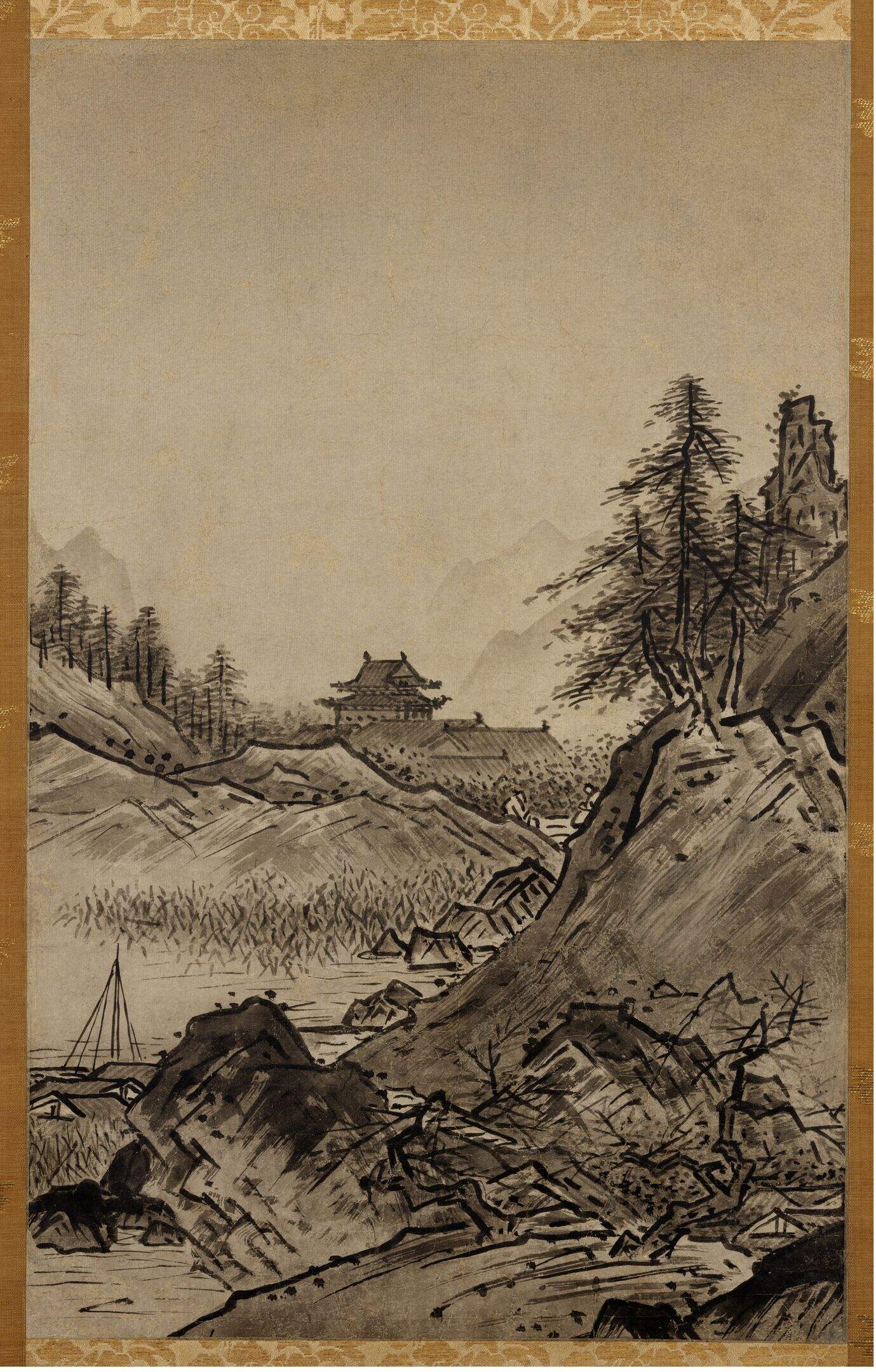 秋冬山水图二（秋景）缩略图