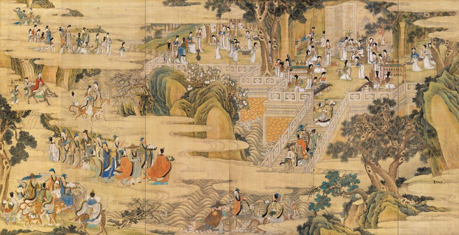 群仙祝寿图缩略图