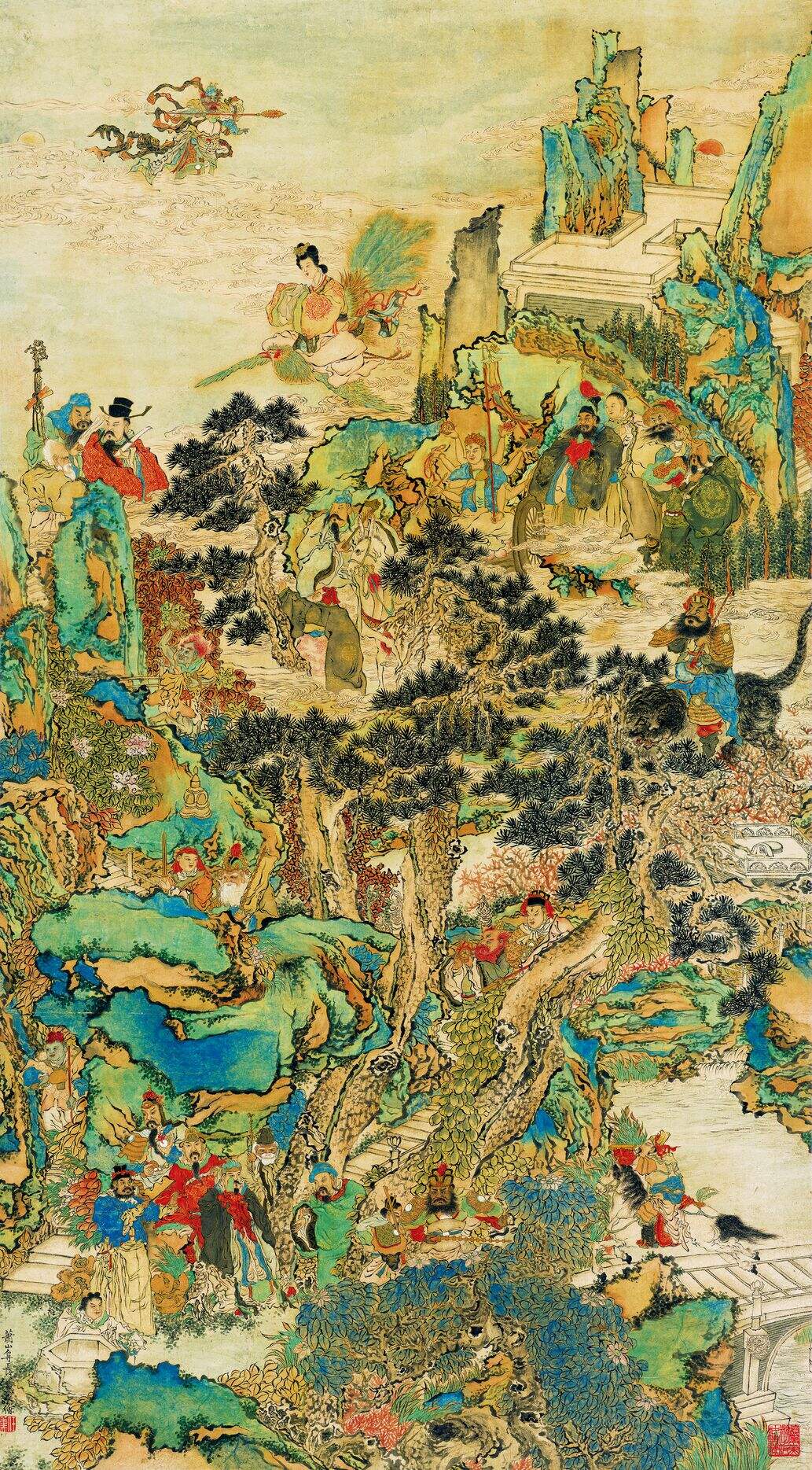 群仙图缩略图