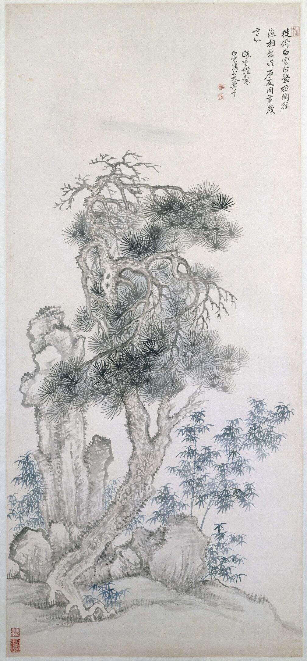 松竹图缩略图