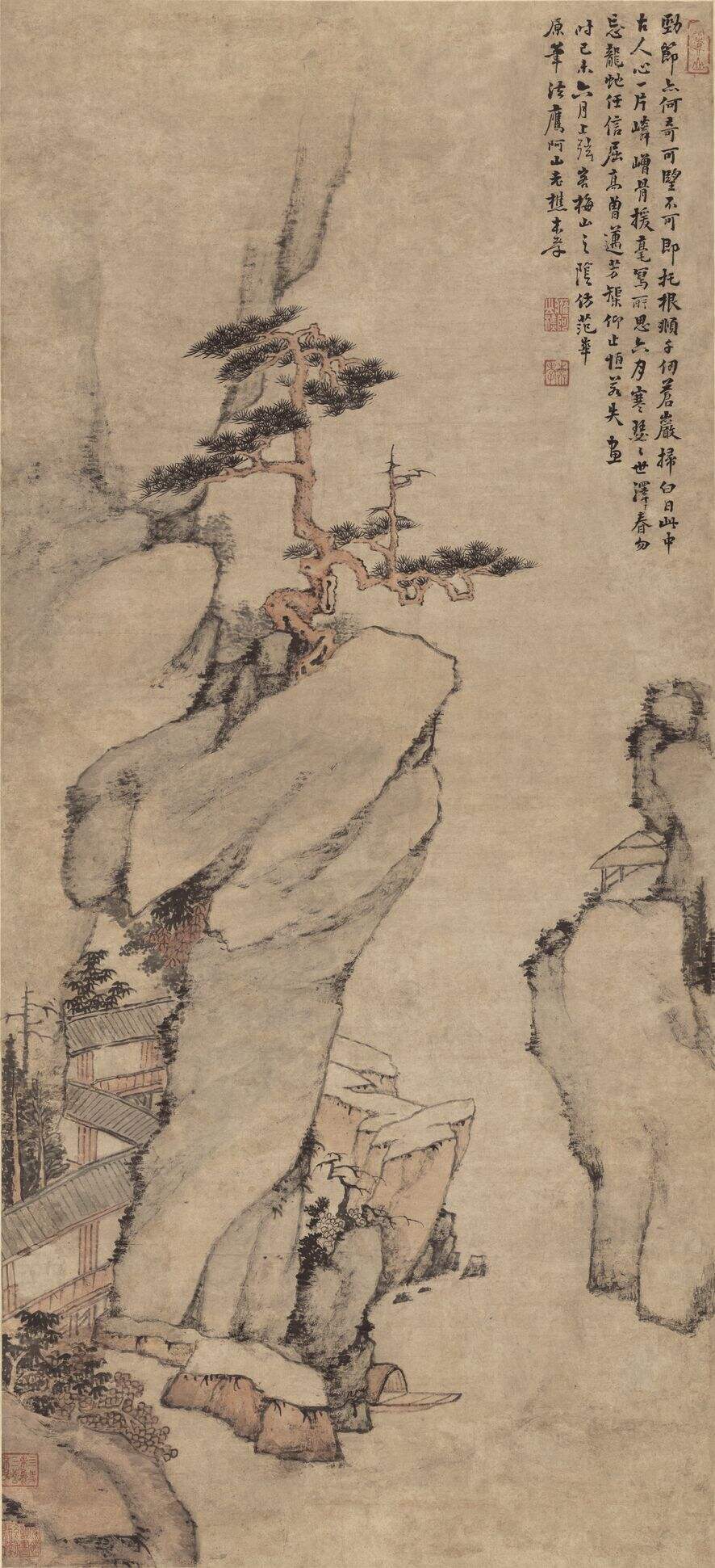 山径泊舟图缩略图