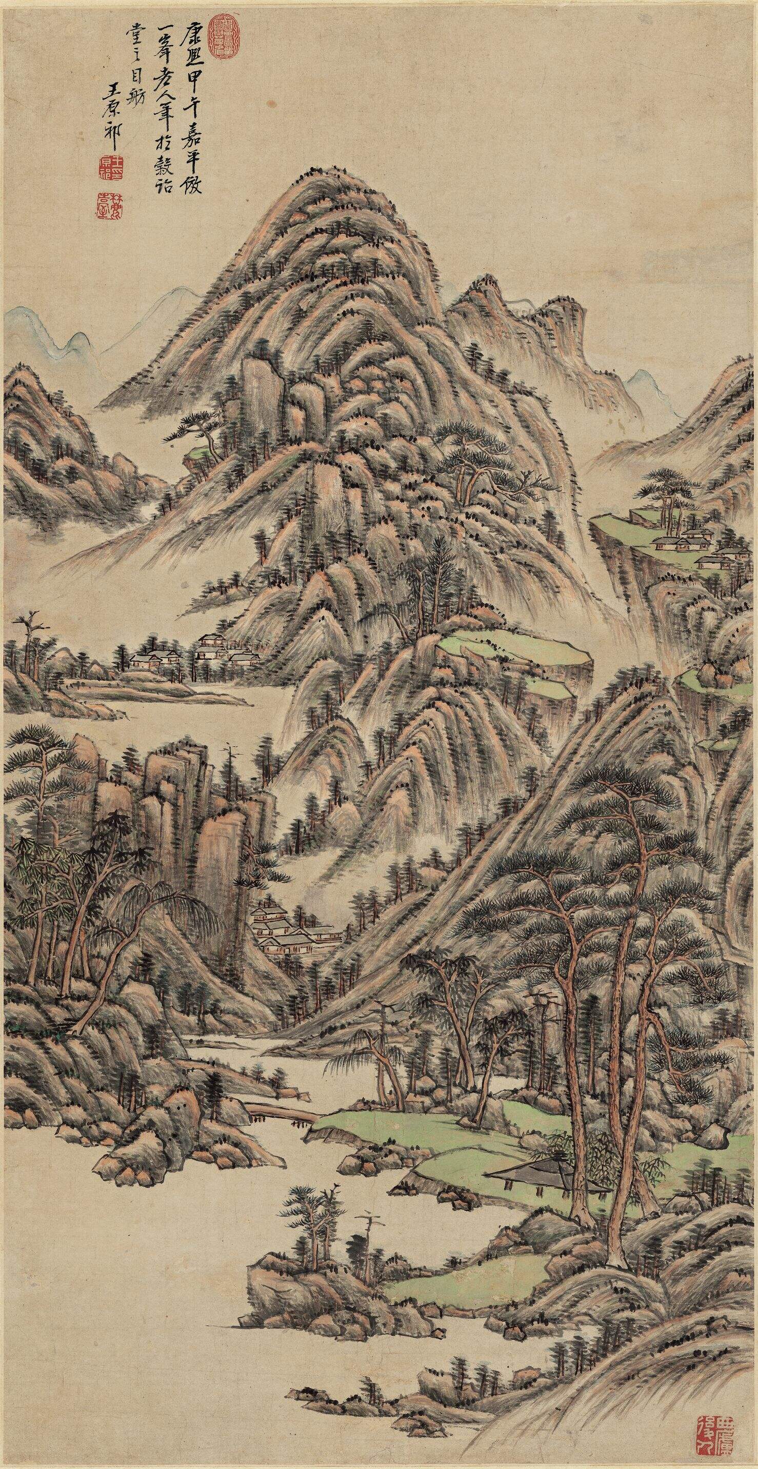 仿一峰山水缩略图