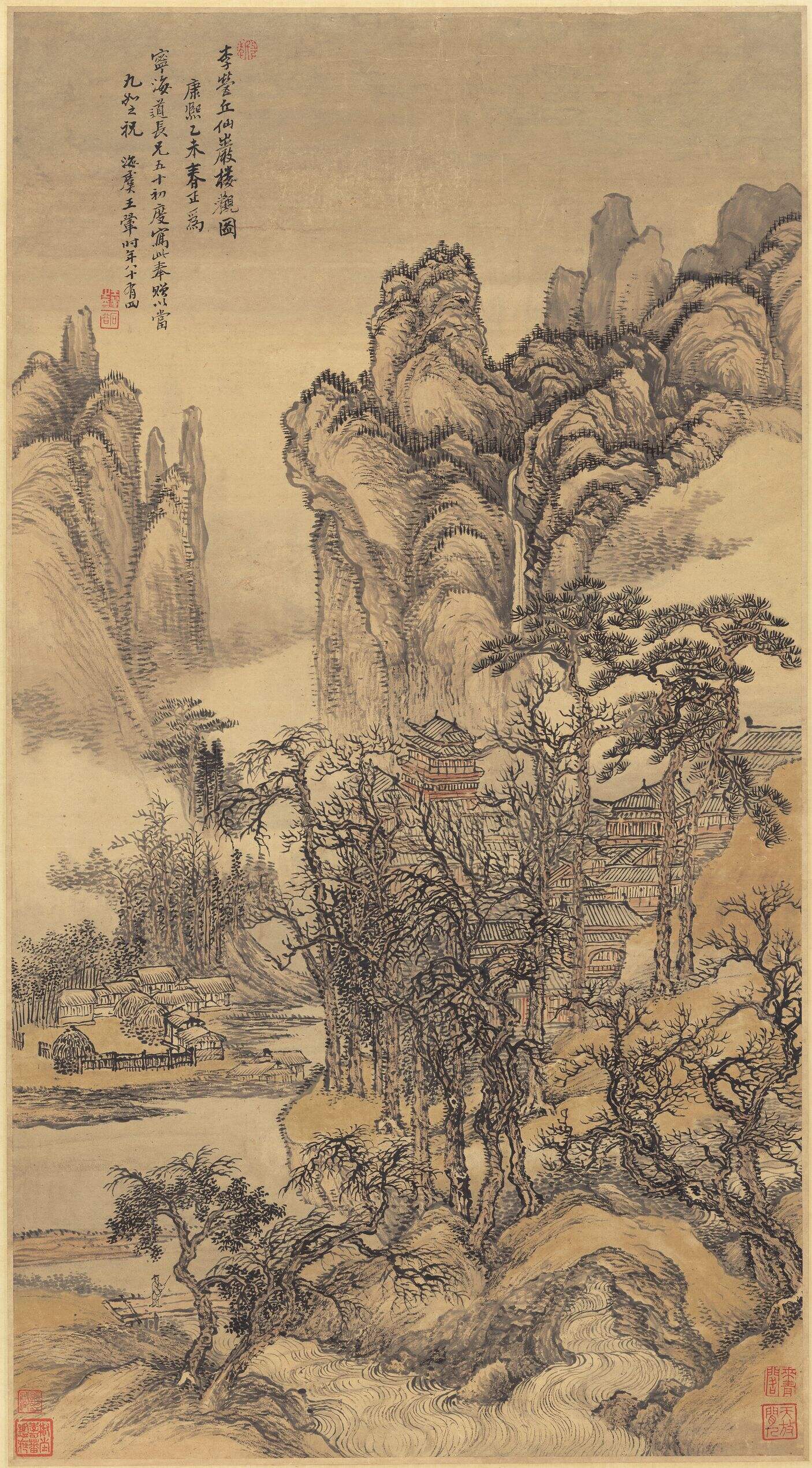 仙山楼观图缩略图