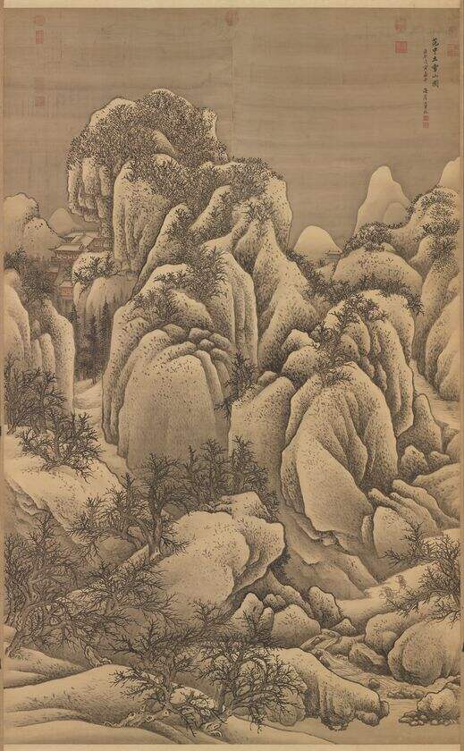 临范宽雪山图轴缩略图