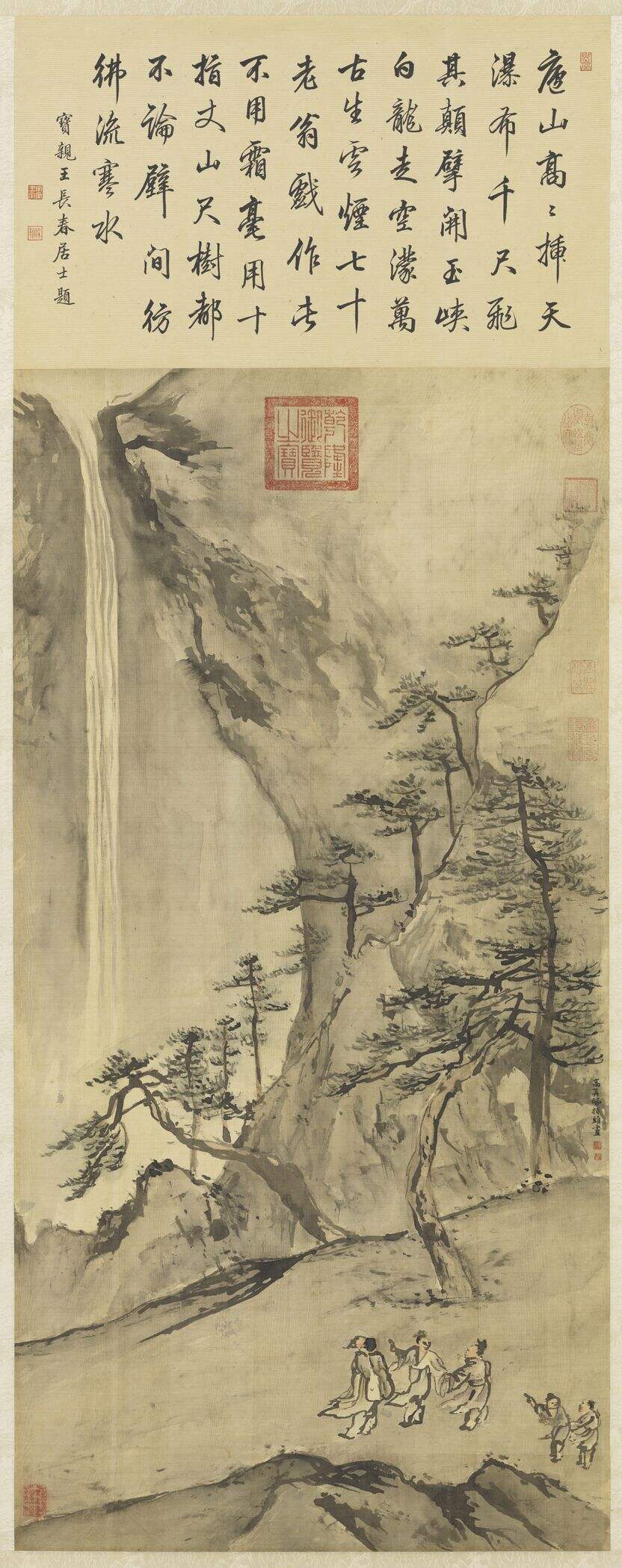 庐山瀑布图缩略图