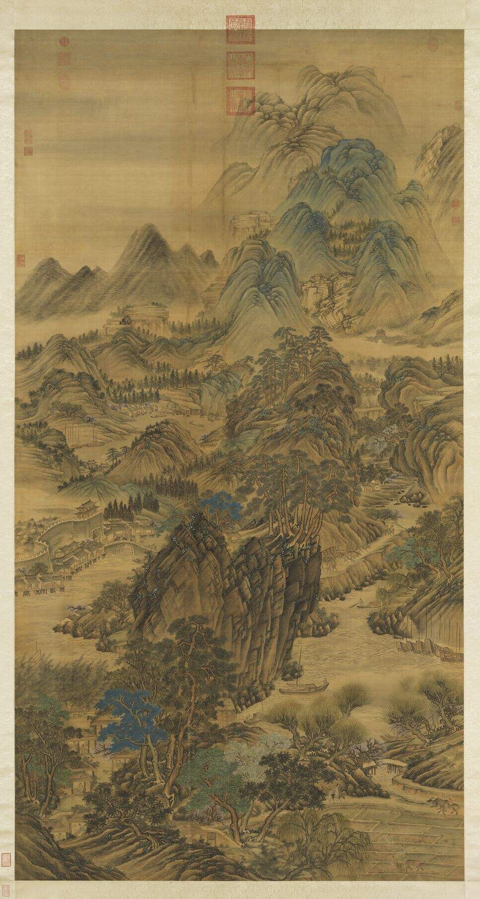 江山春霭图缩略图