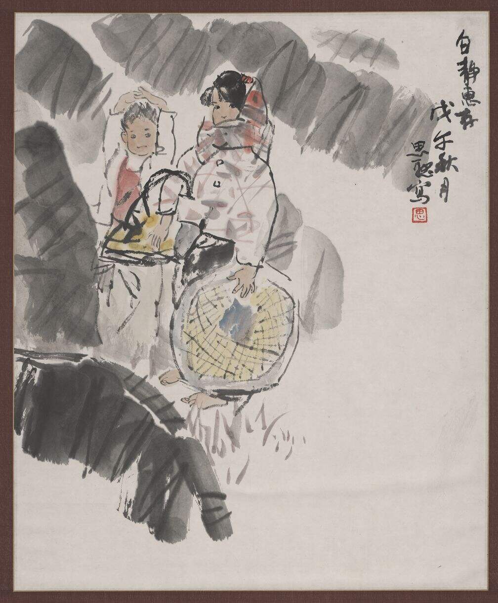 芭蕉童孩图轴缩略图
