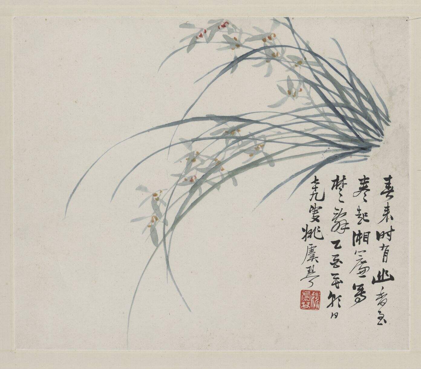 兰花图轴缩略图