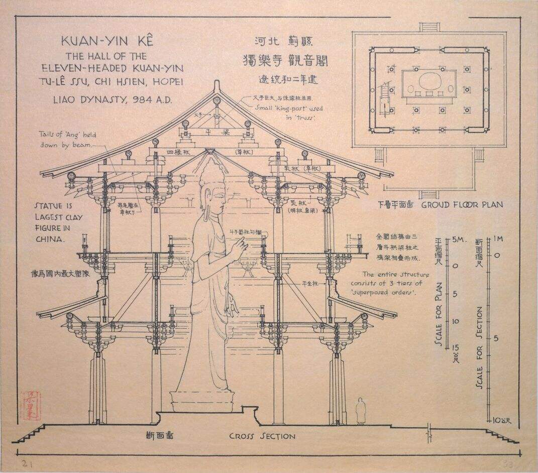 河北蓟县独乐寺观音阁缩略图