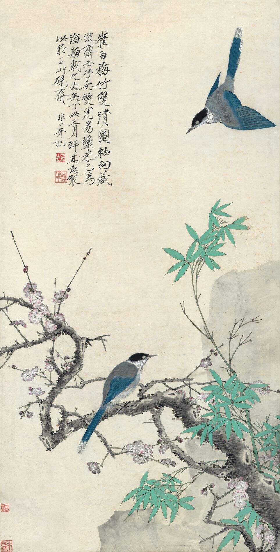 仿崔白梅竹双清图轴缩略图
