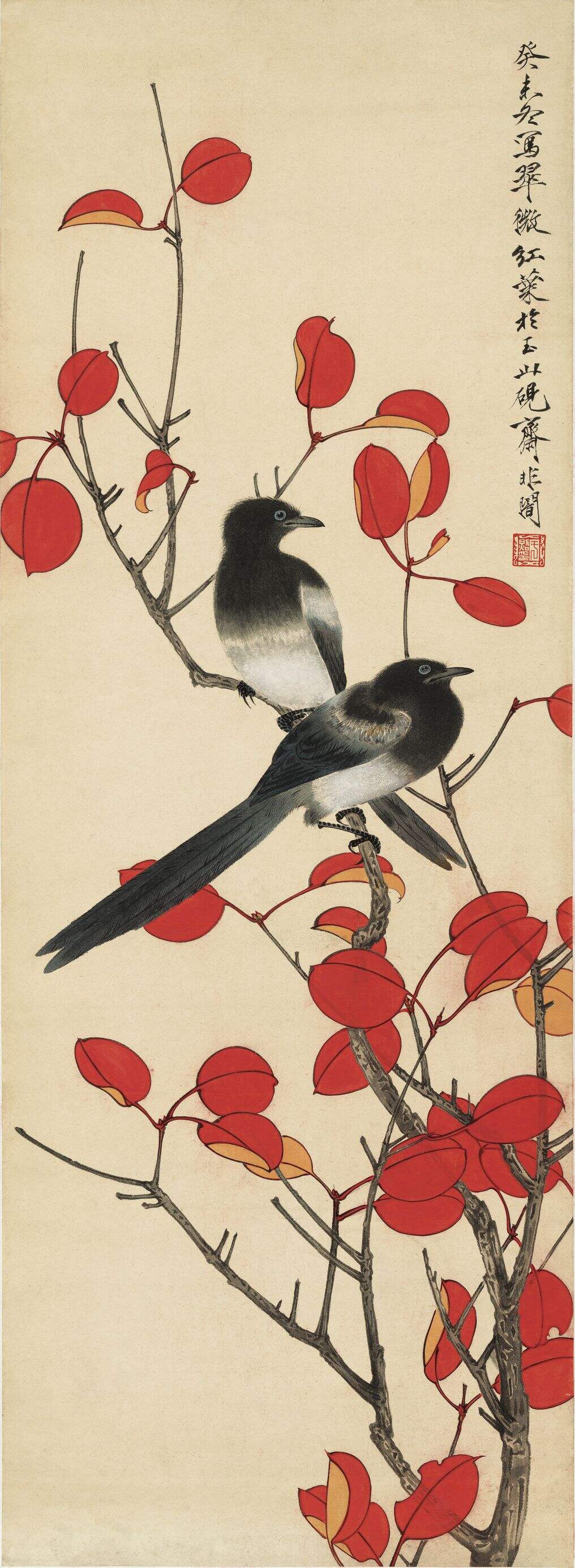 翠微红叶图缩略图