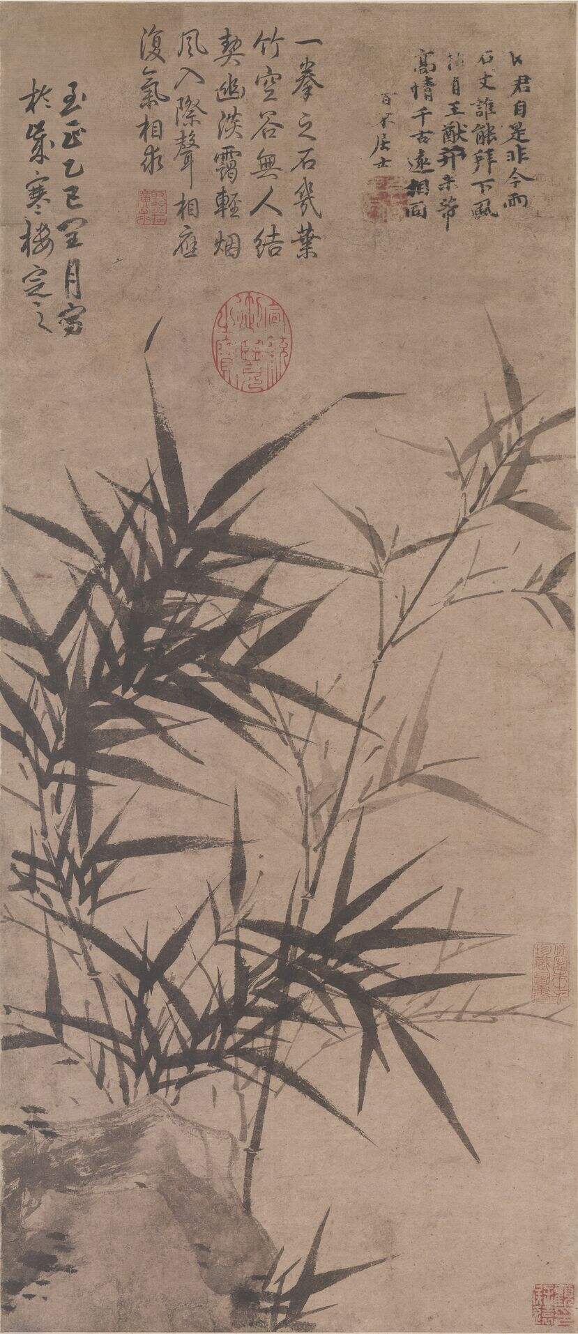 拳石新篁图缩略图