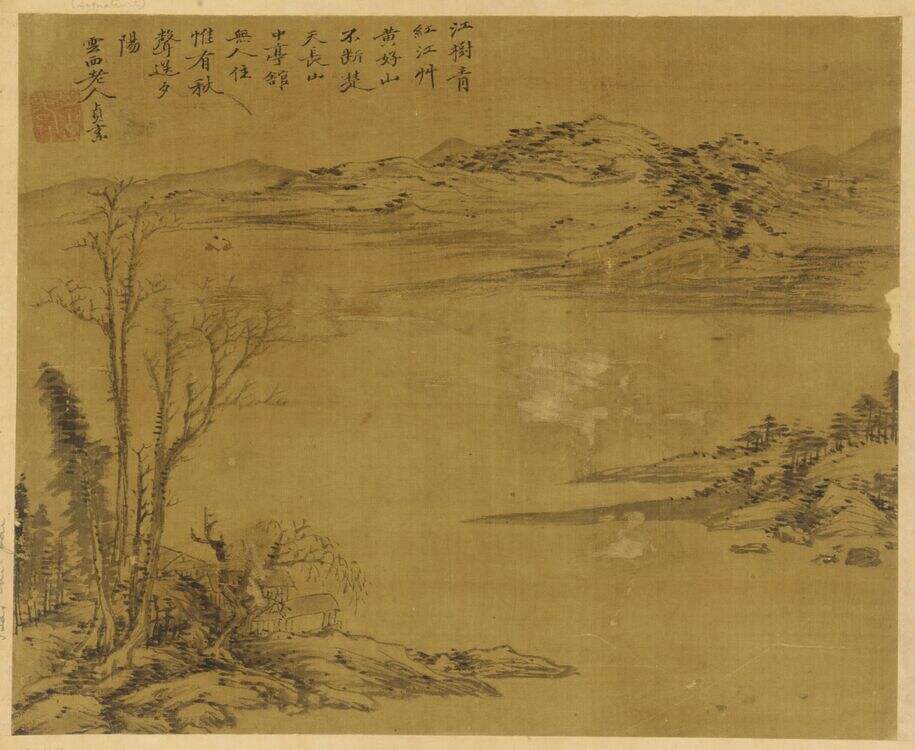 江树秋声图缩略图