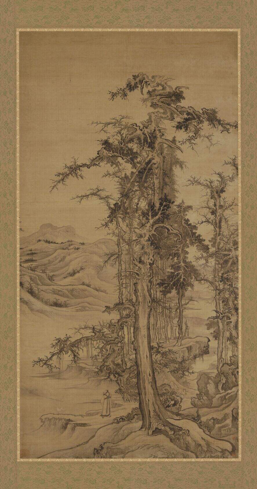 寒林高士图缩略图