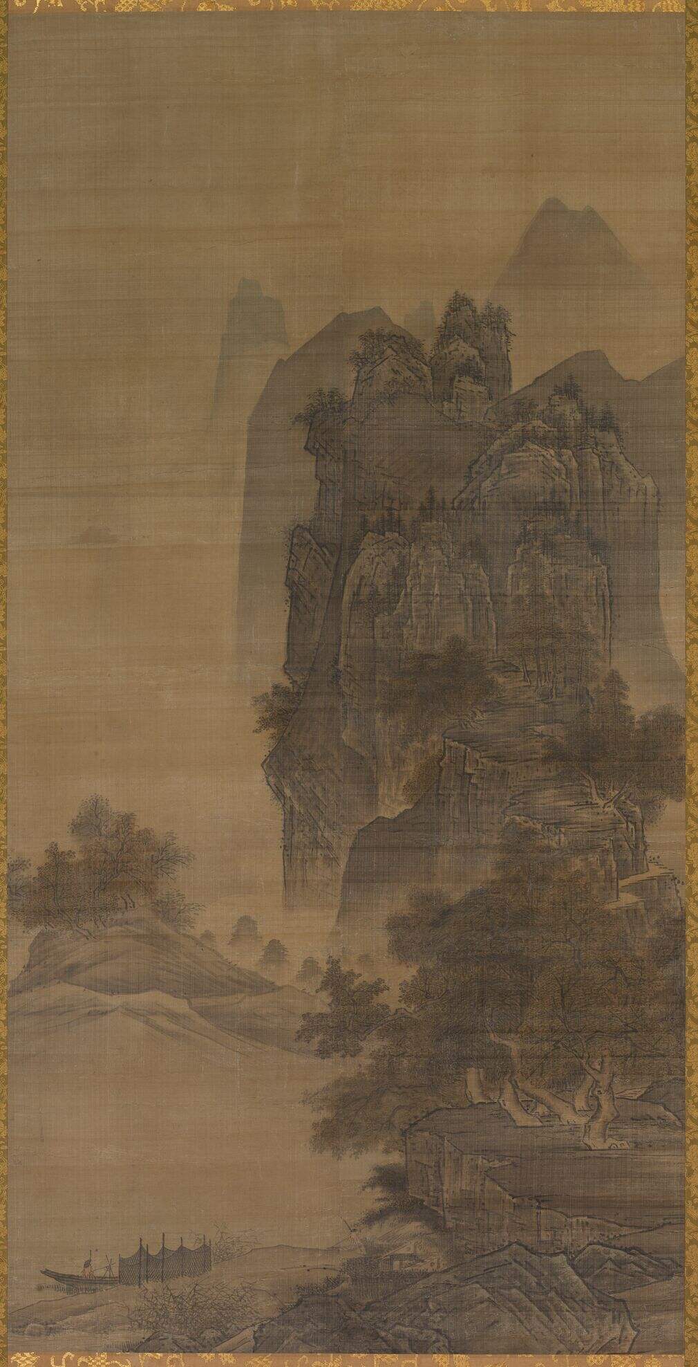 仿李唐山水图缩略图