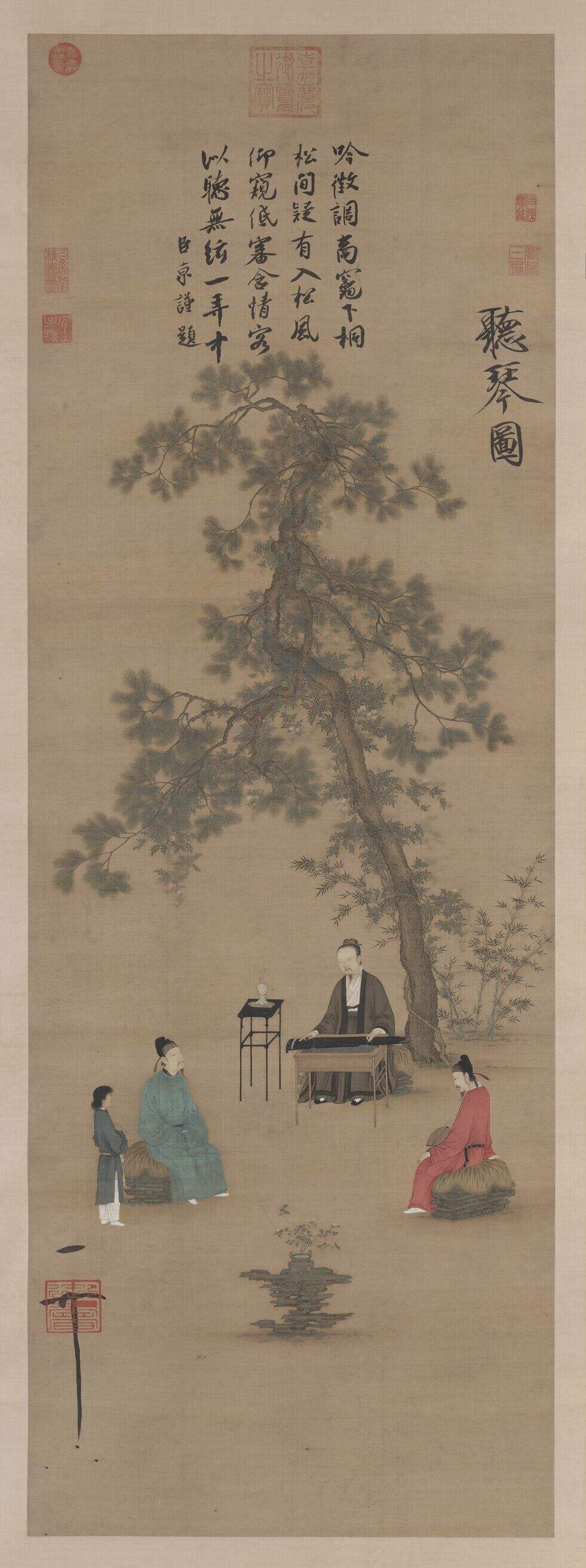 听琴图立轴缩略图