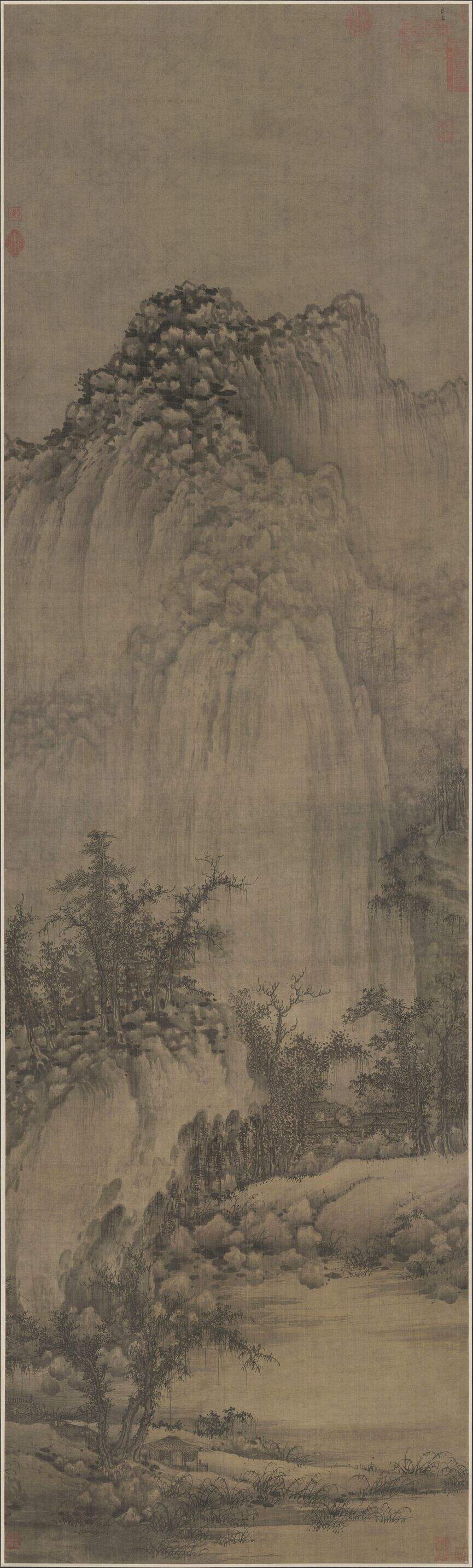 溪山兰若图缩略图