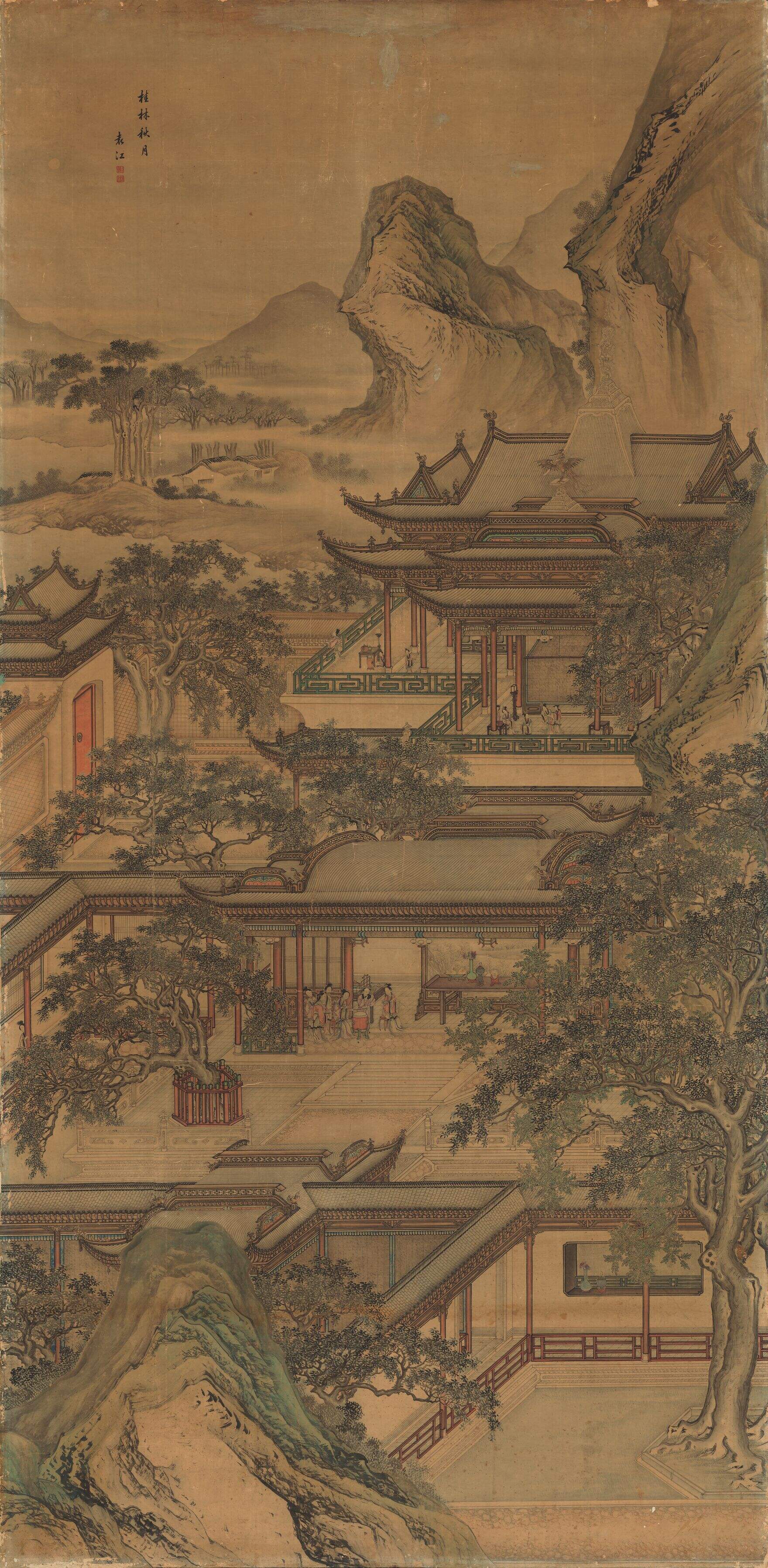 桂林秋月图缩略图